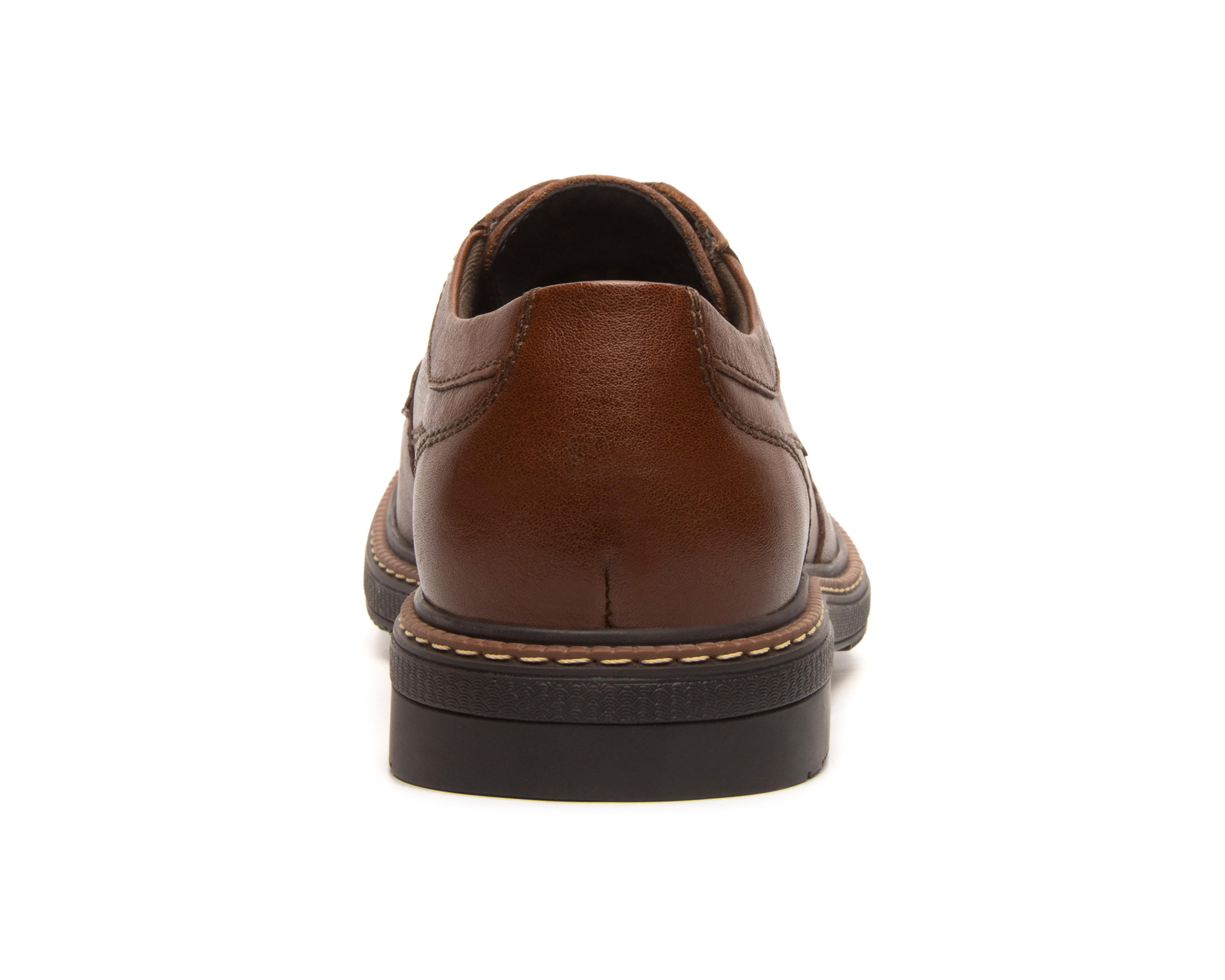Foto 7 pulgar | Zapatos Casuales Flexi de Piel para Hombre