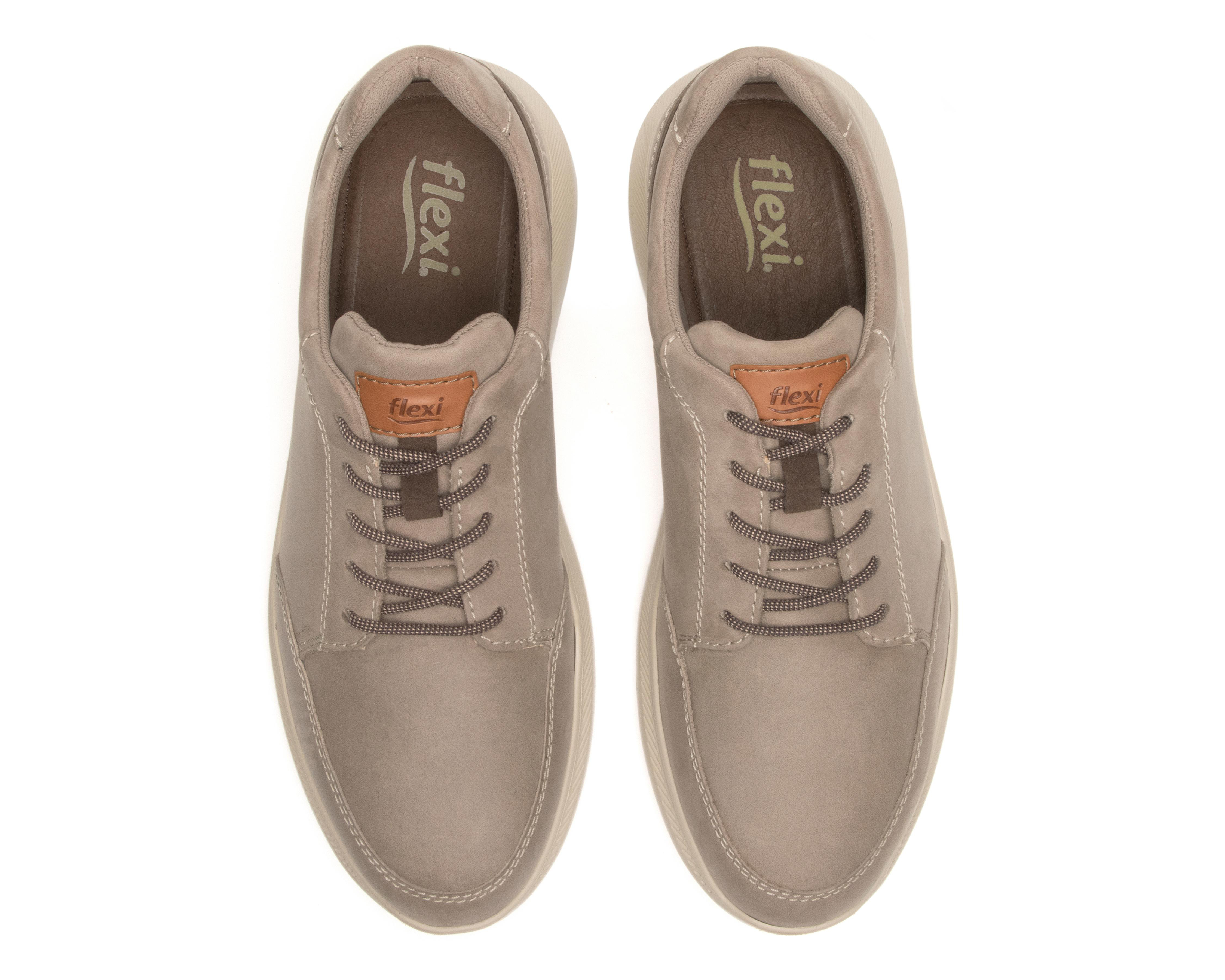 Foto 3 | Tenis Casuales Flexi de Piel para Hombre