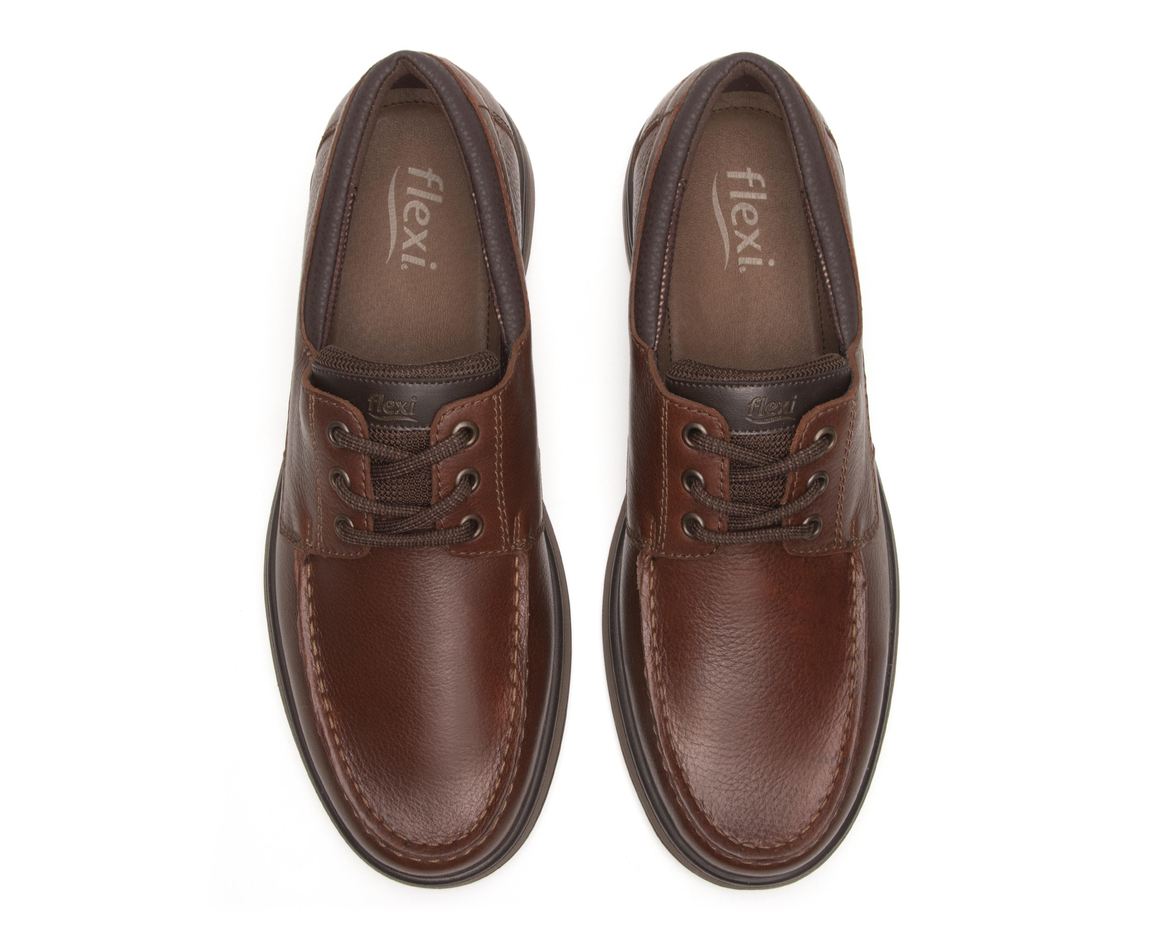 Foto 3 | Mocasines Flexi de Piel para Hombre