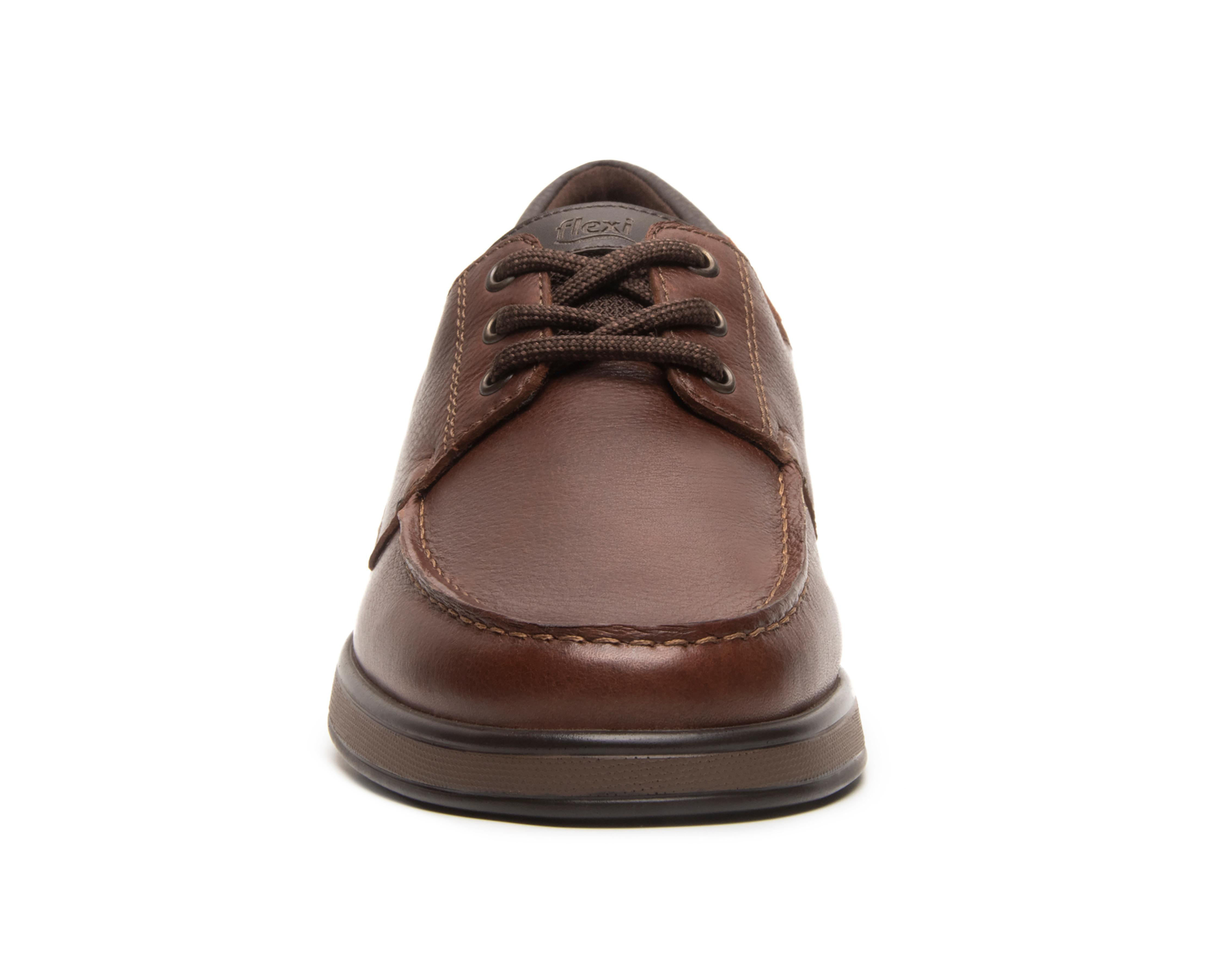 Foto 5 | Mocasines Flexi de Piel para Hombre