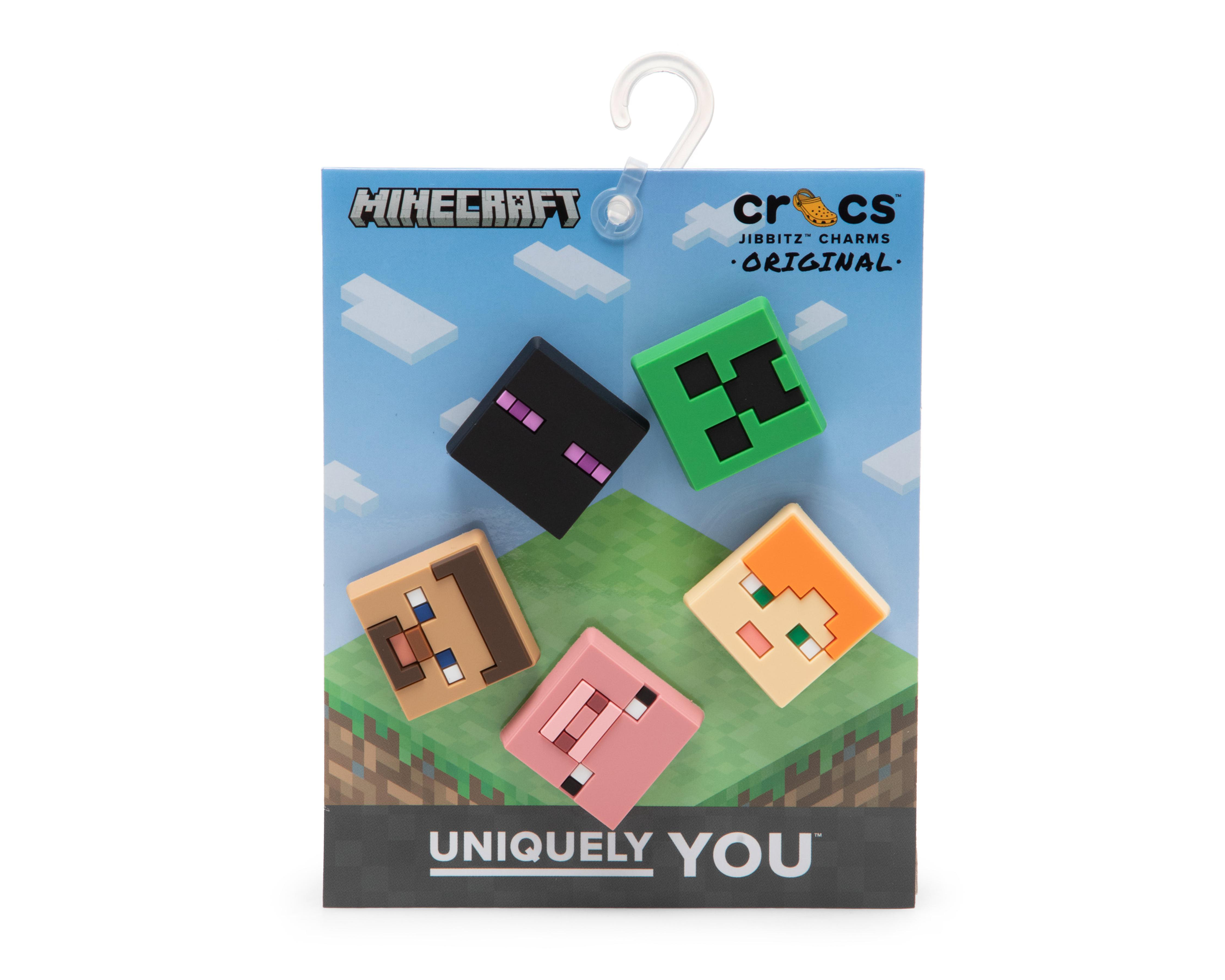 Foto 3 | Jibbitz para Crocs Minecraft 5 Piezas