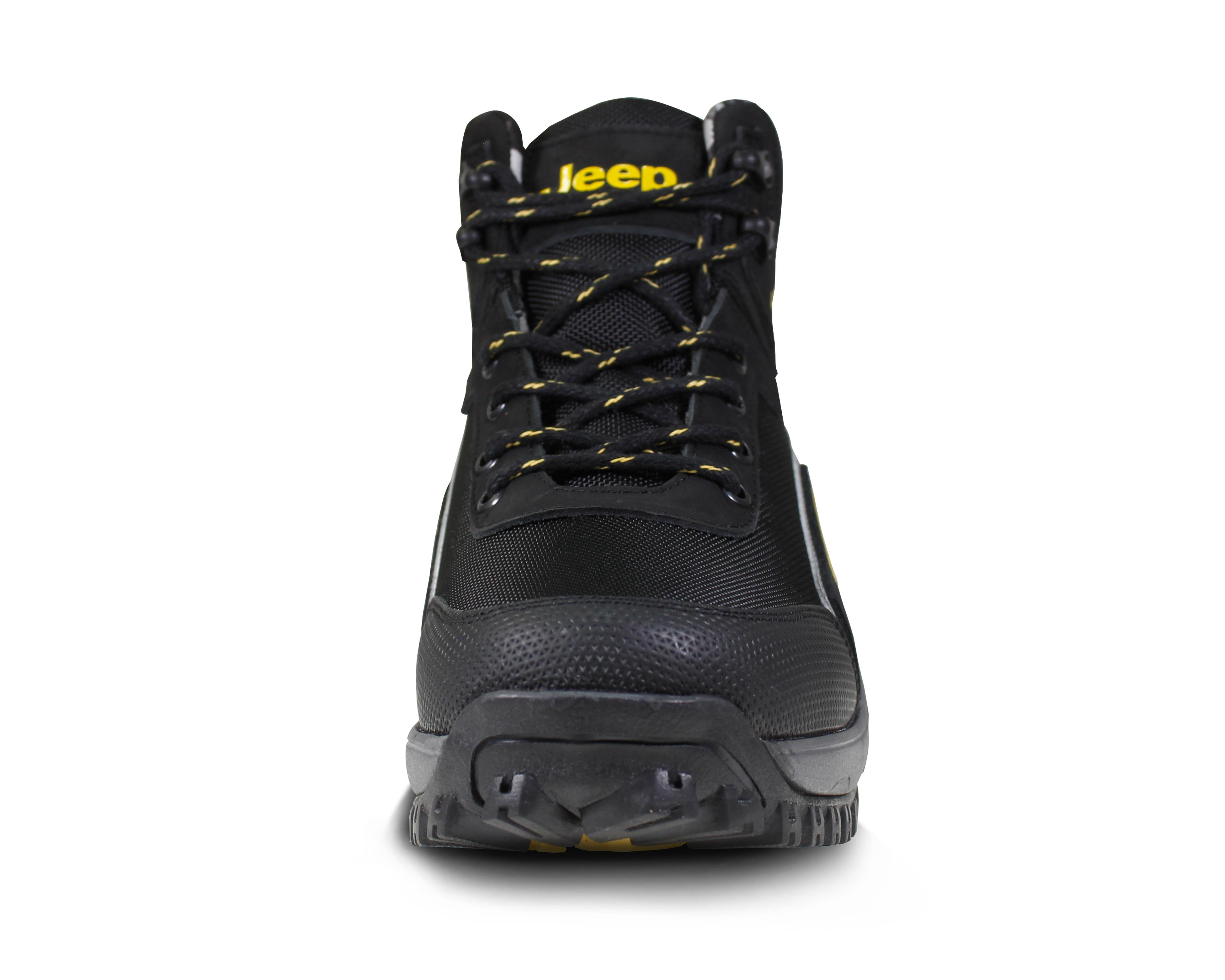 Foto 6 pulgar | Botas Outdoor Jeep de Piel para Hombre