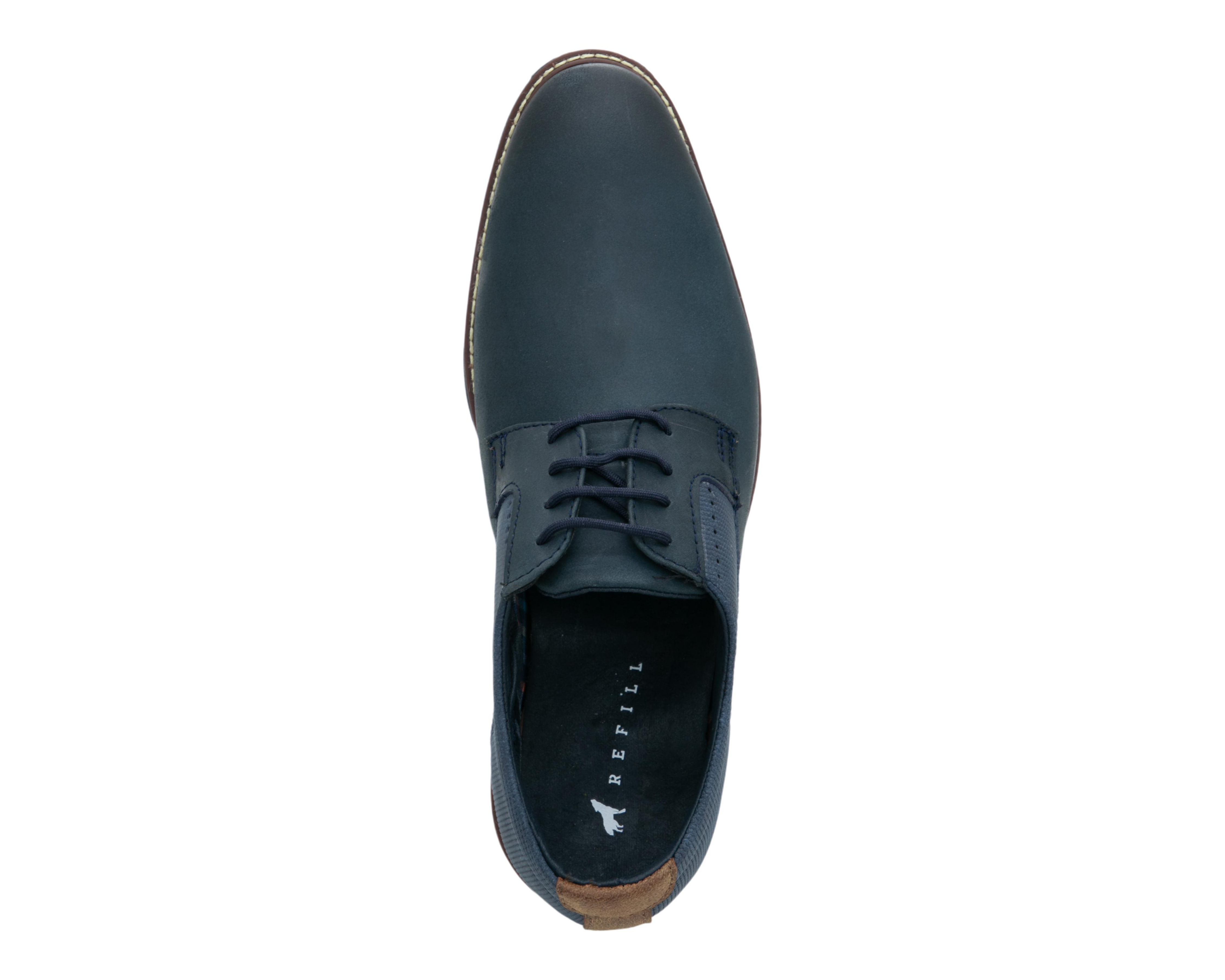 Foto 5 | Zapatos Casuales Refill de Piel para Hombre