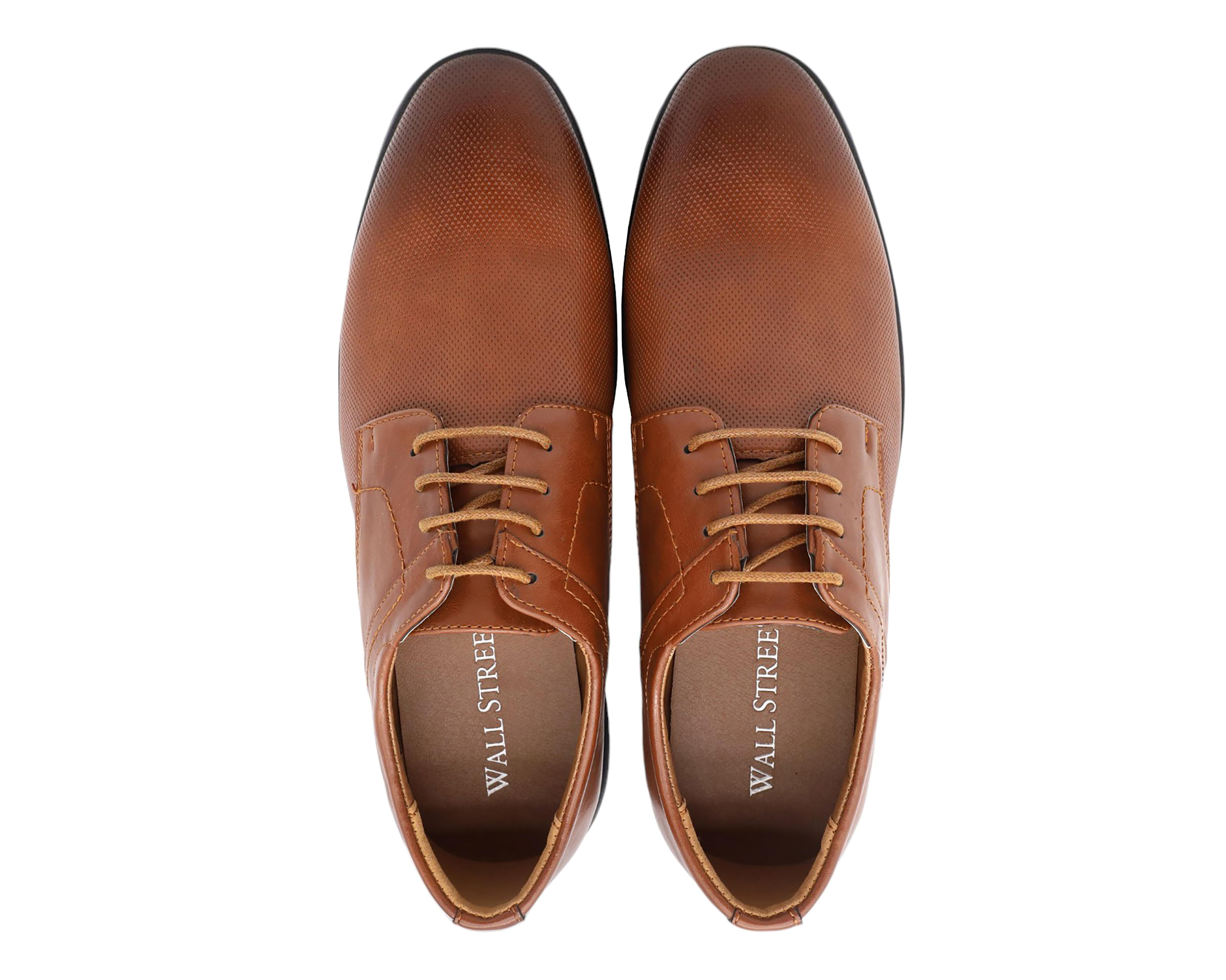 Foto 3 | Zapatos de Vestir Wall Street para Hombre