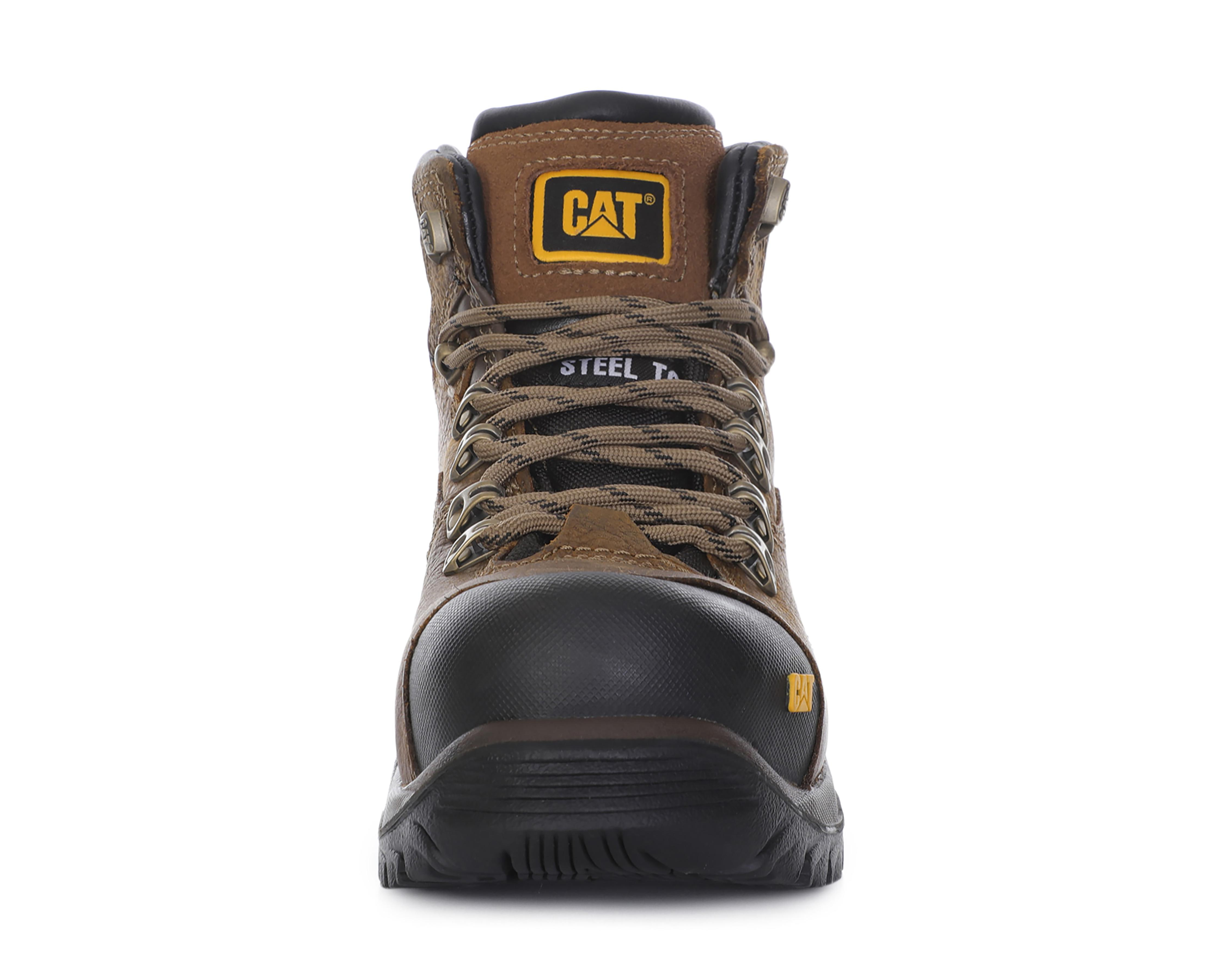 Foto 5 | Botas de Trabajo CAT de Piel para Hombre