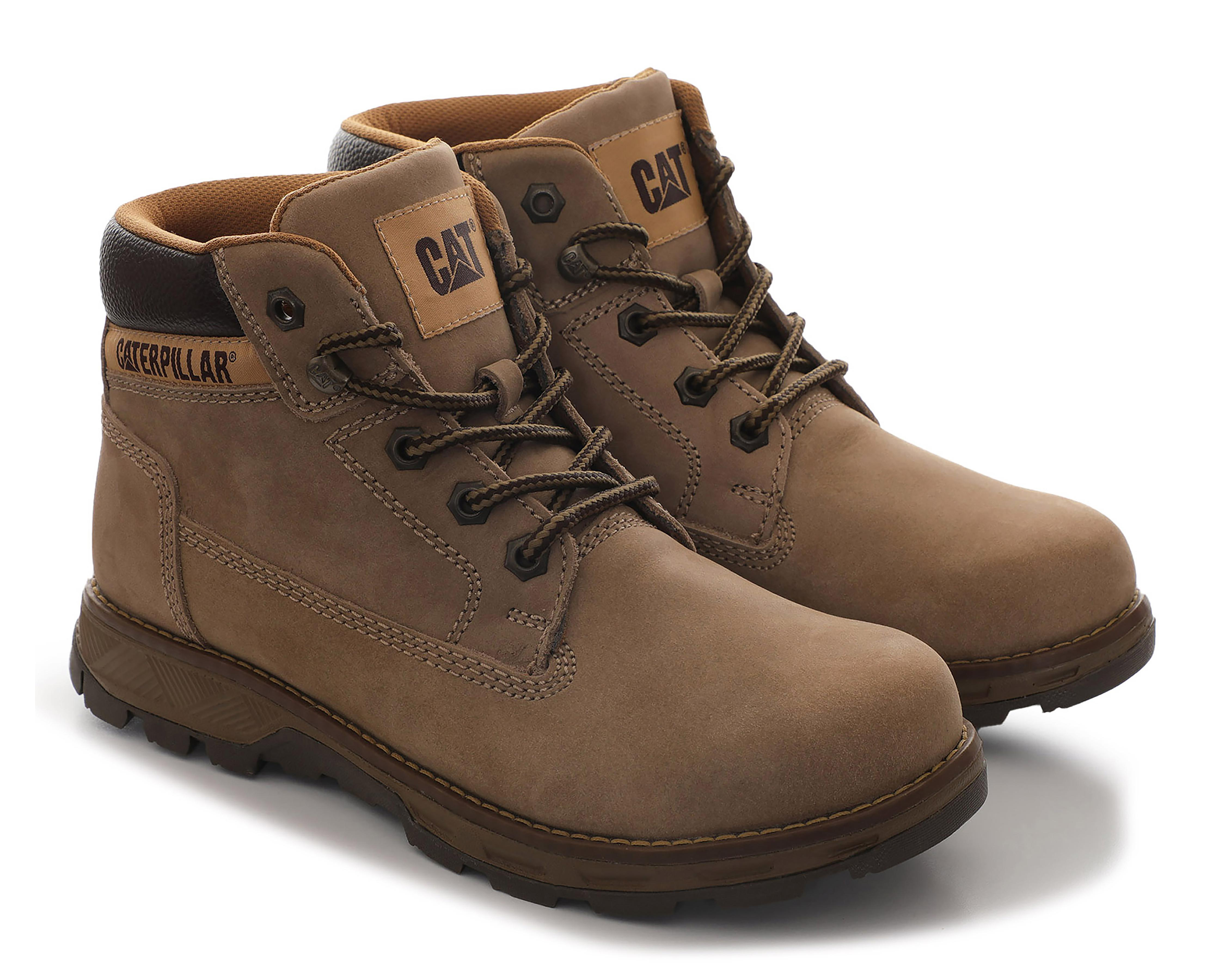 Botas de Trabajo CAT de Piel para Hombre