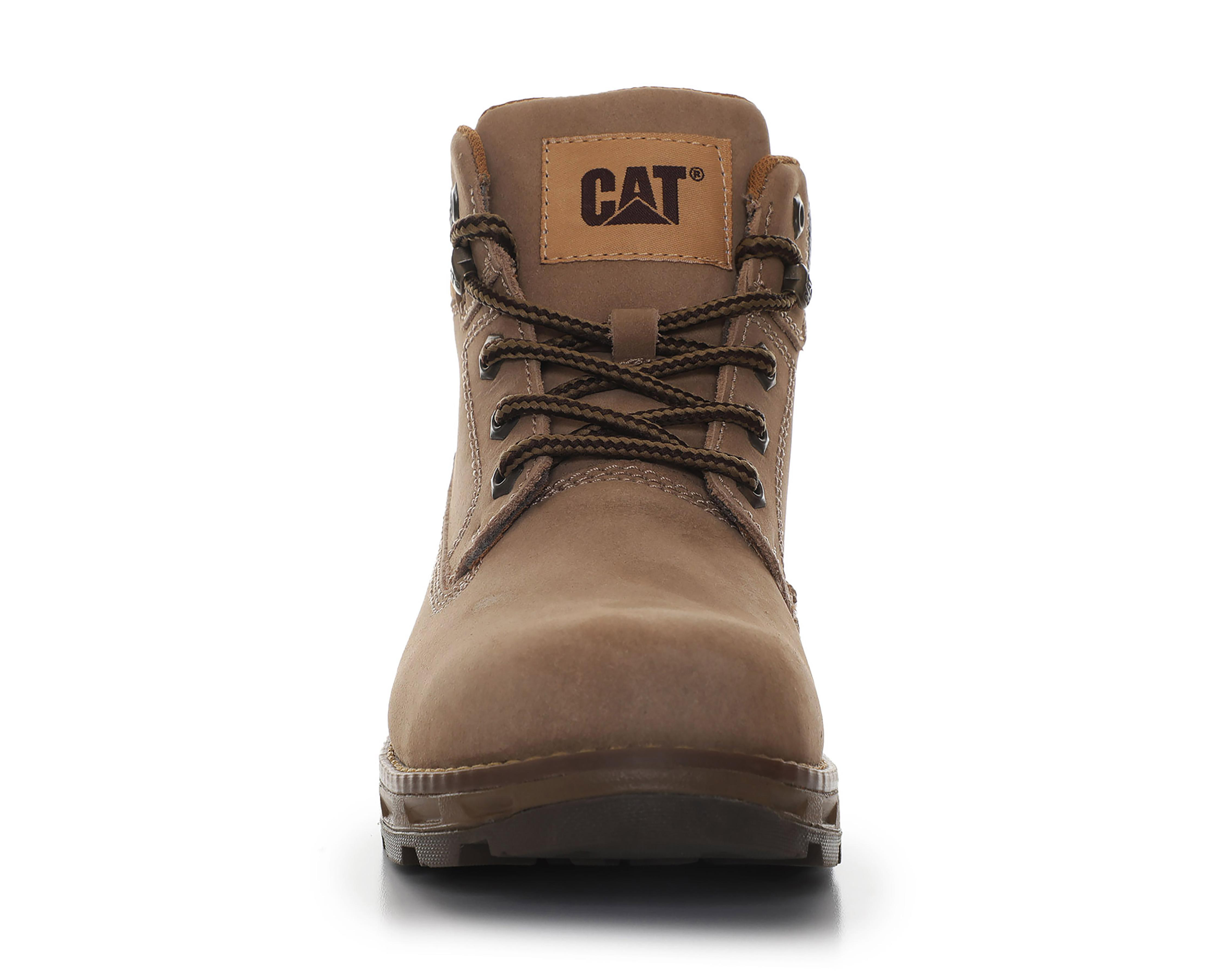 Foto 6 pulgar | Botas de Trabajo CAT de Piel para Hombre