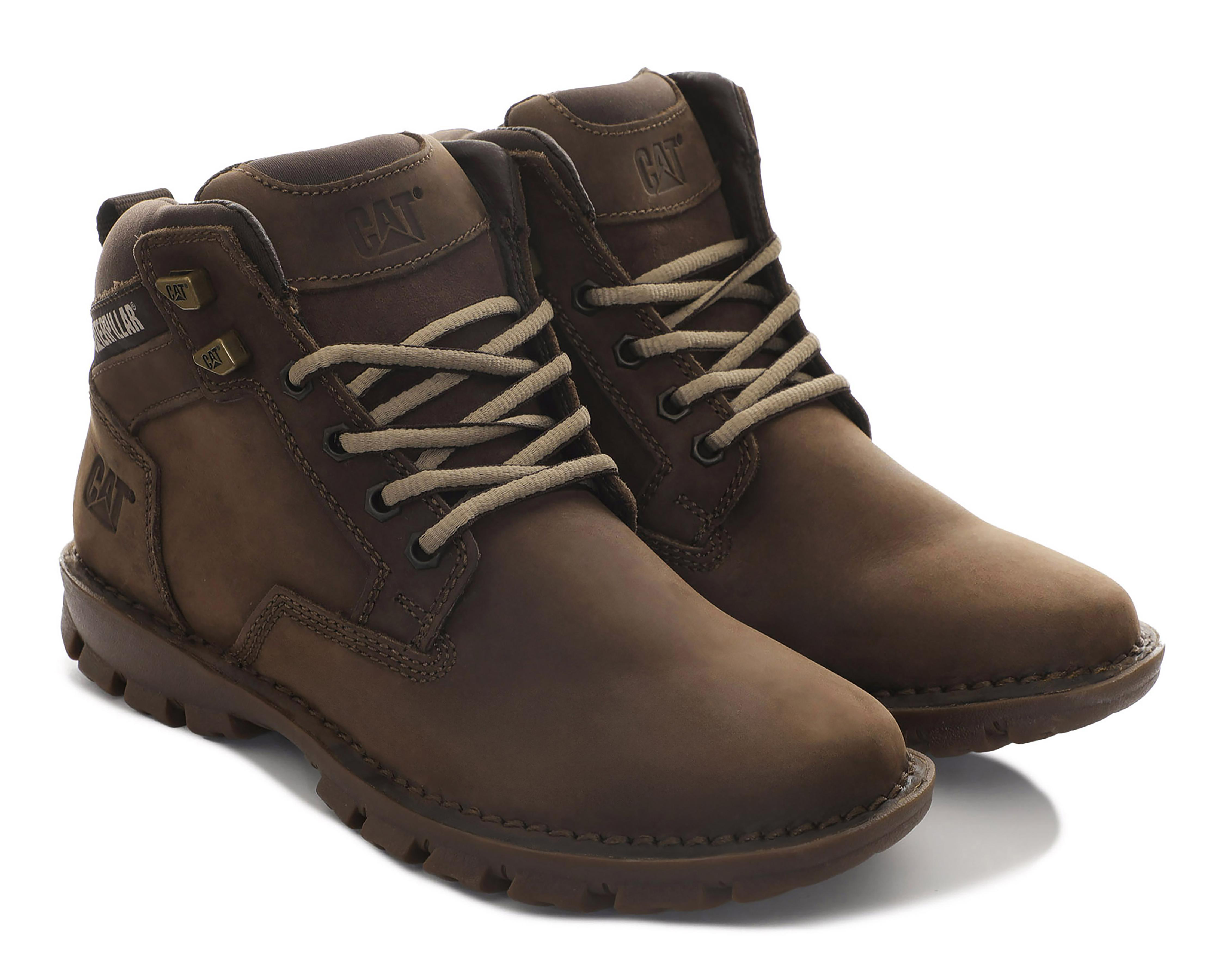 Botas Casuales CAT de Piel para Hombre