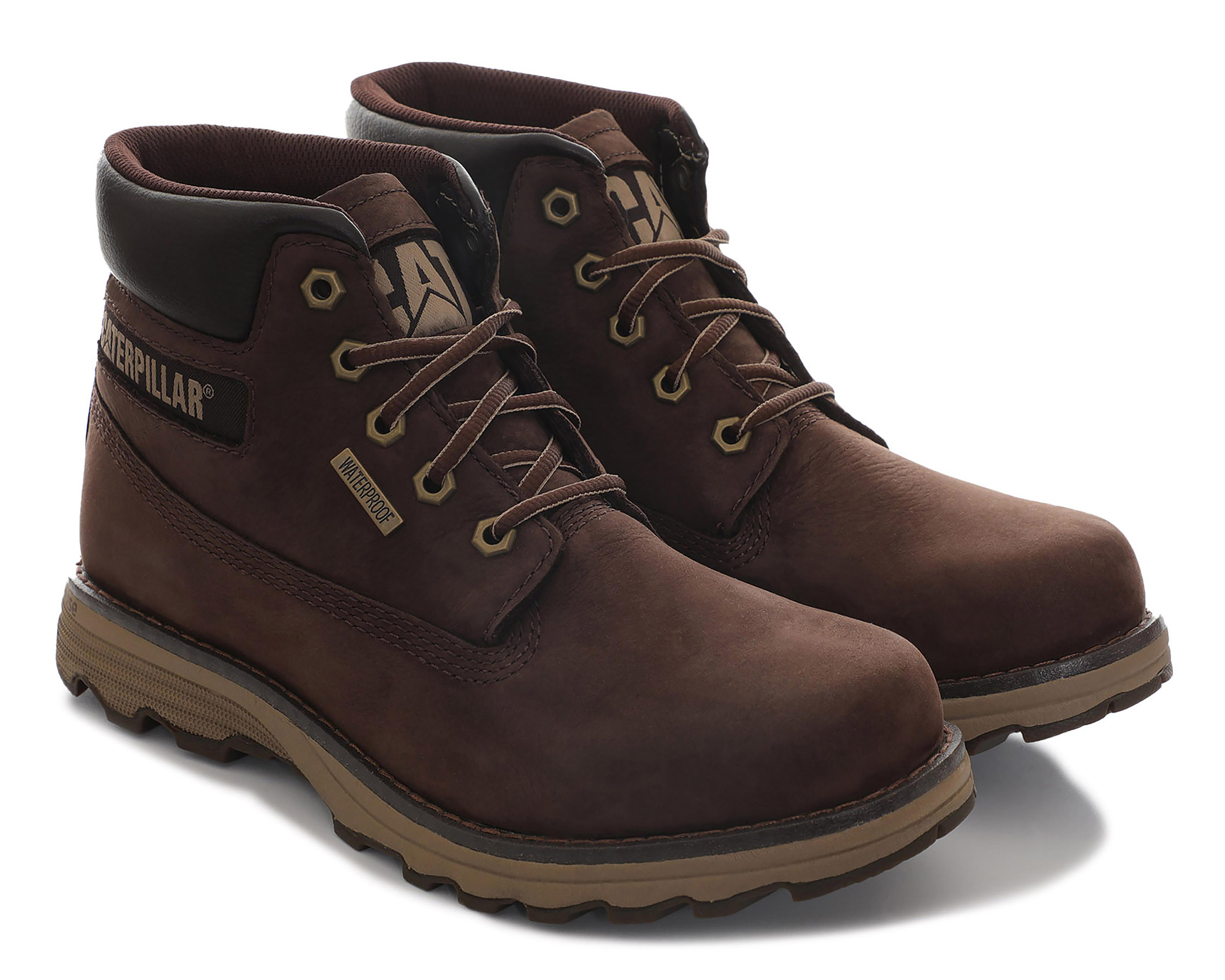 Botas Casuales CAT de Piel para Hombre