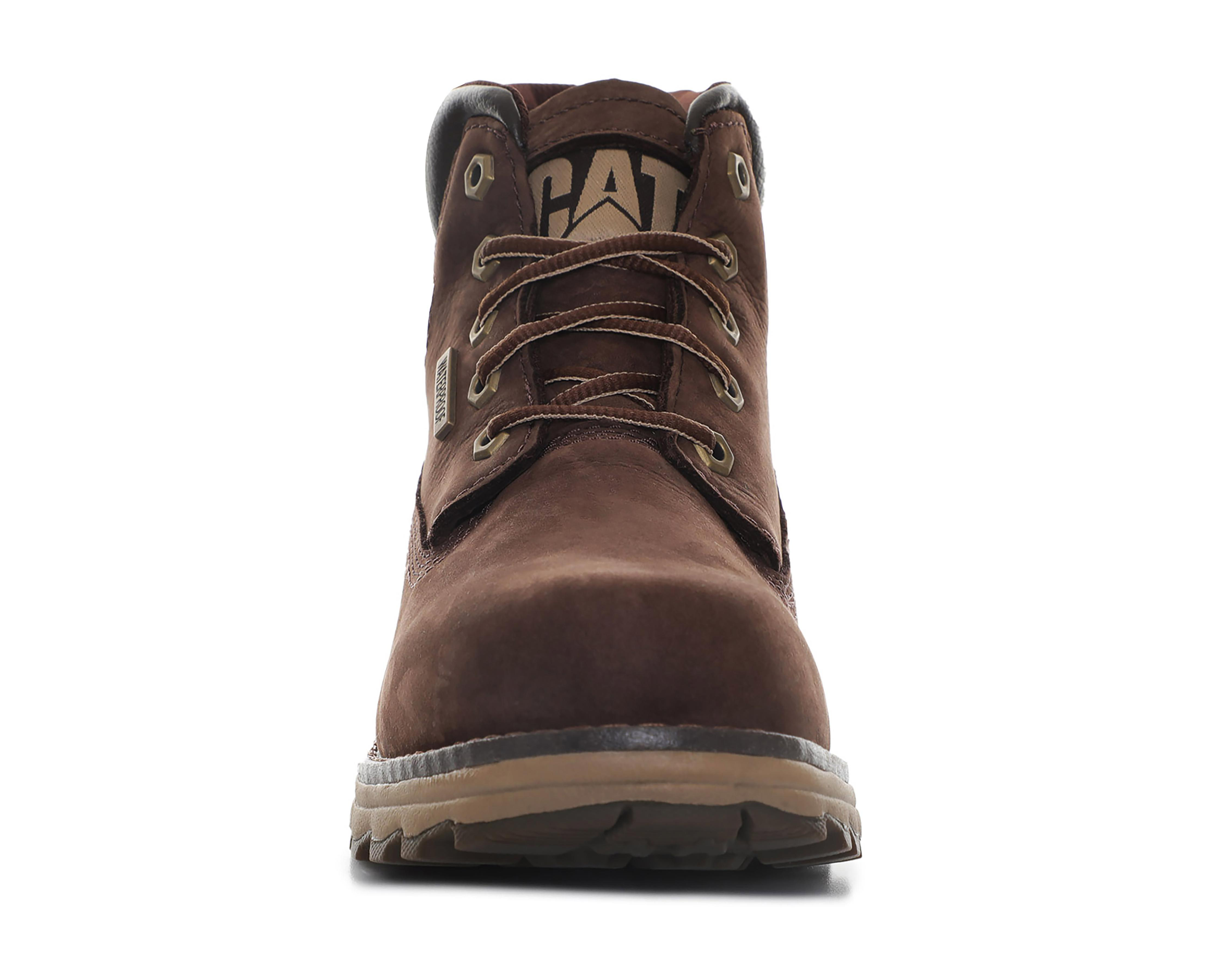 Foto 6 pulgar | Botas Casuales CAT de Piel para Hombre