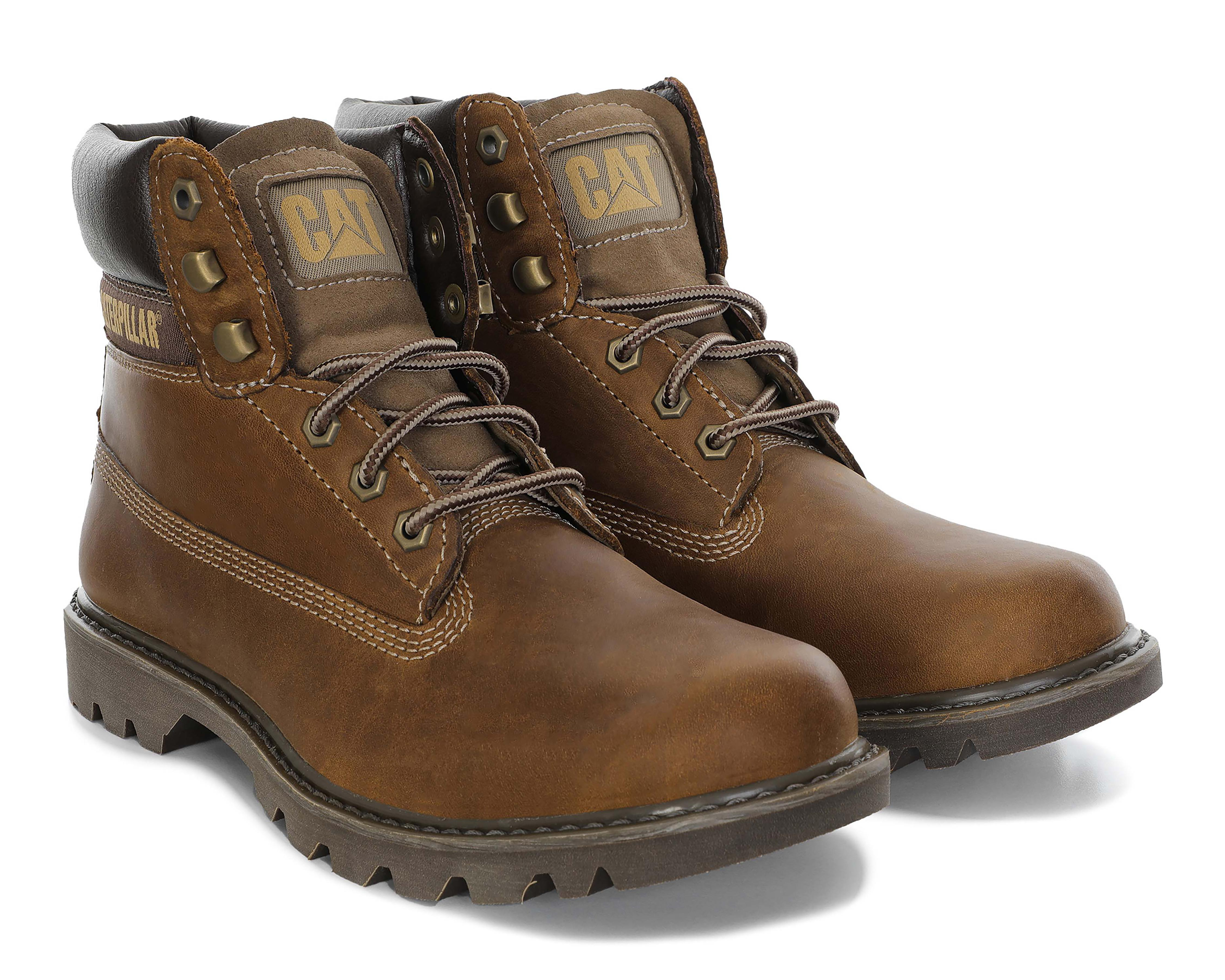 Botas Casuales CAT de Piel para Hombre