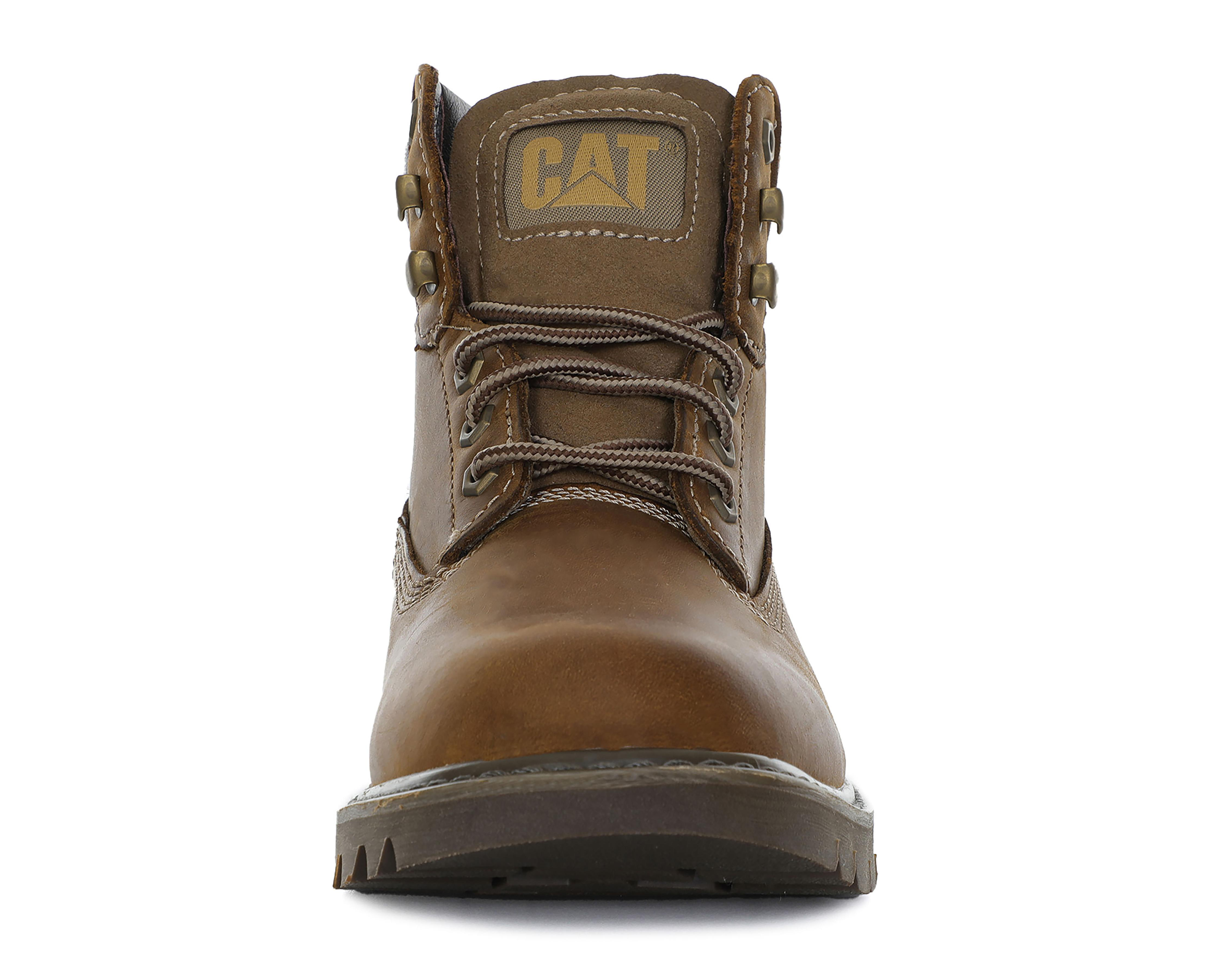 Foto 6 pulgar | Botas Casuales CAT de Piel para Hombre