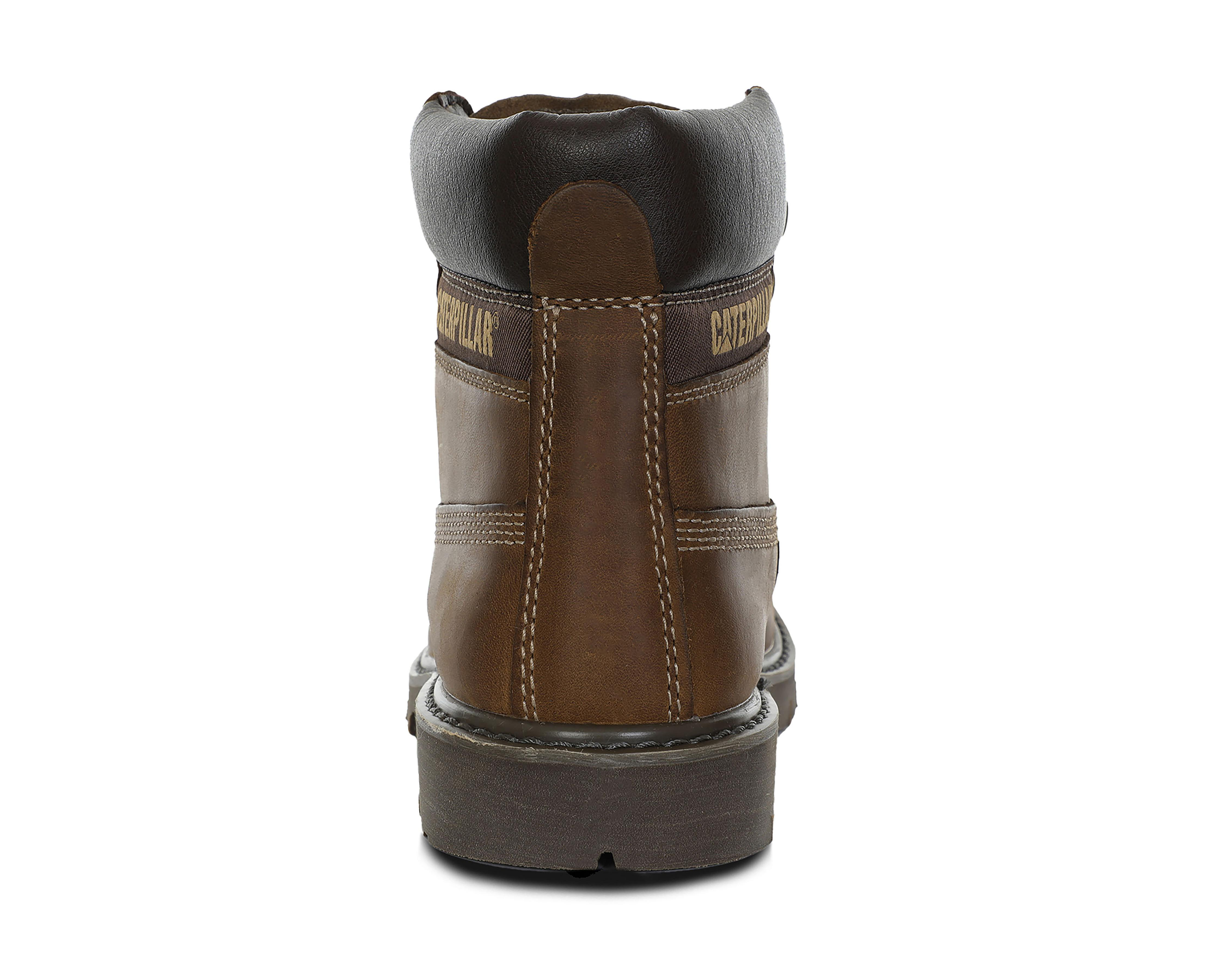 Foto 7 pulgar | Botas Casuales CAT de Piel para Hombre