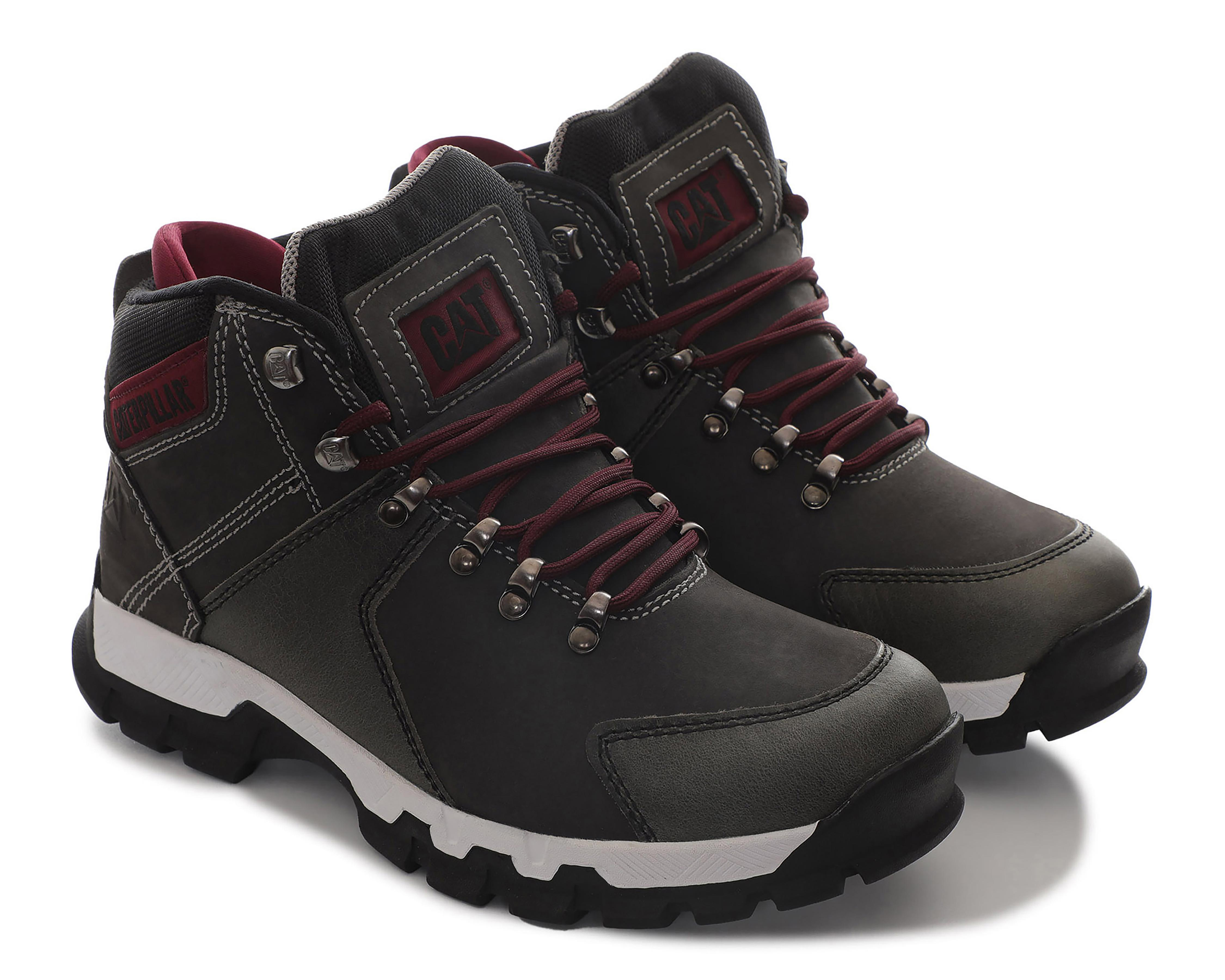 Botas Confort CAT de Piel para Hombre