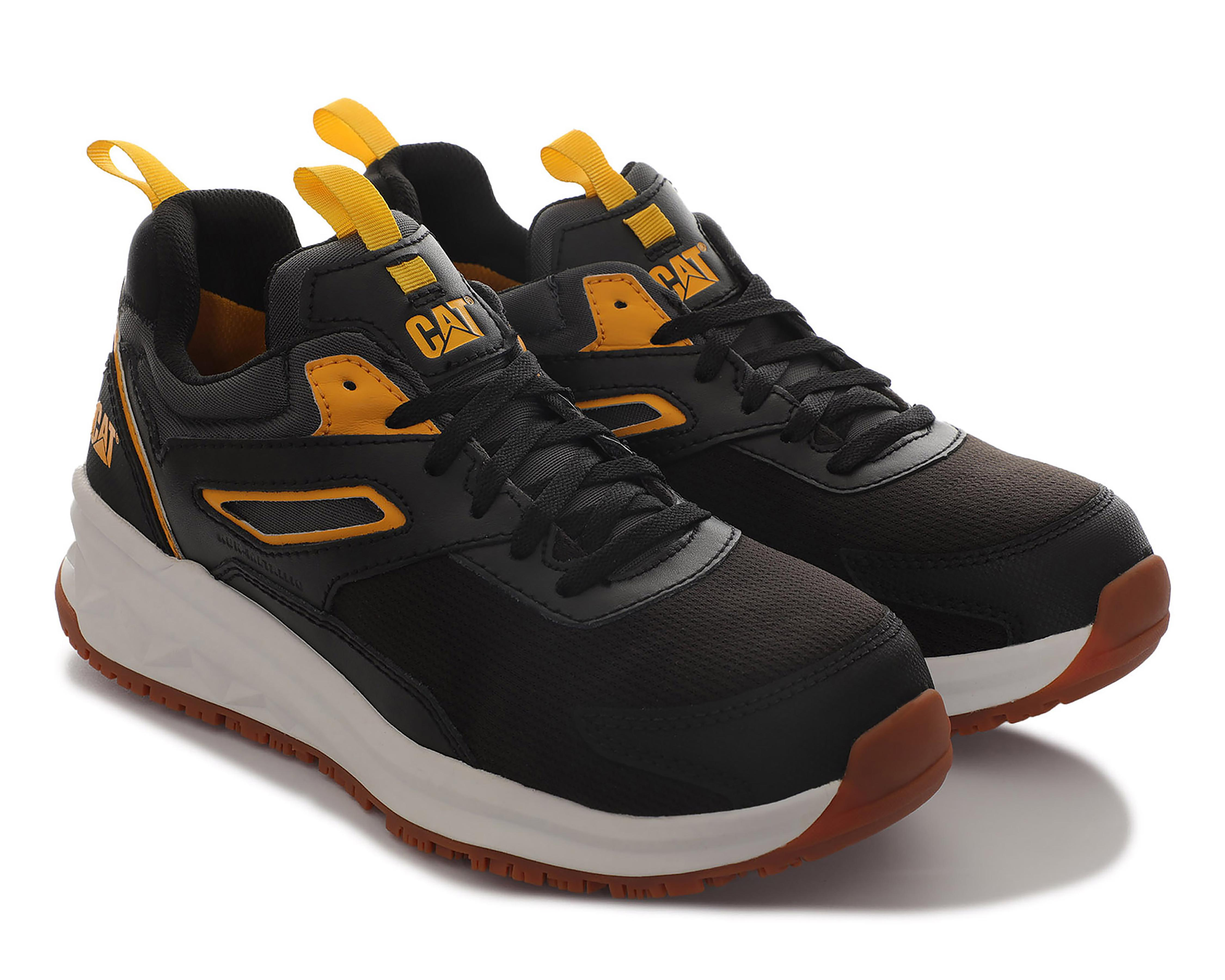 Tenis Casuales CAT de Piel para Hombre