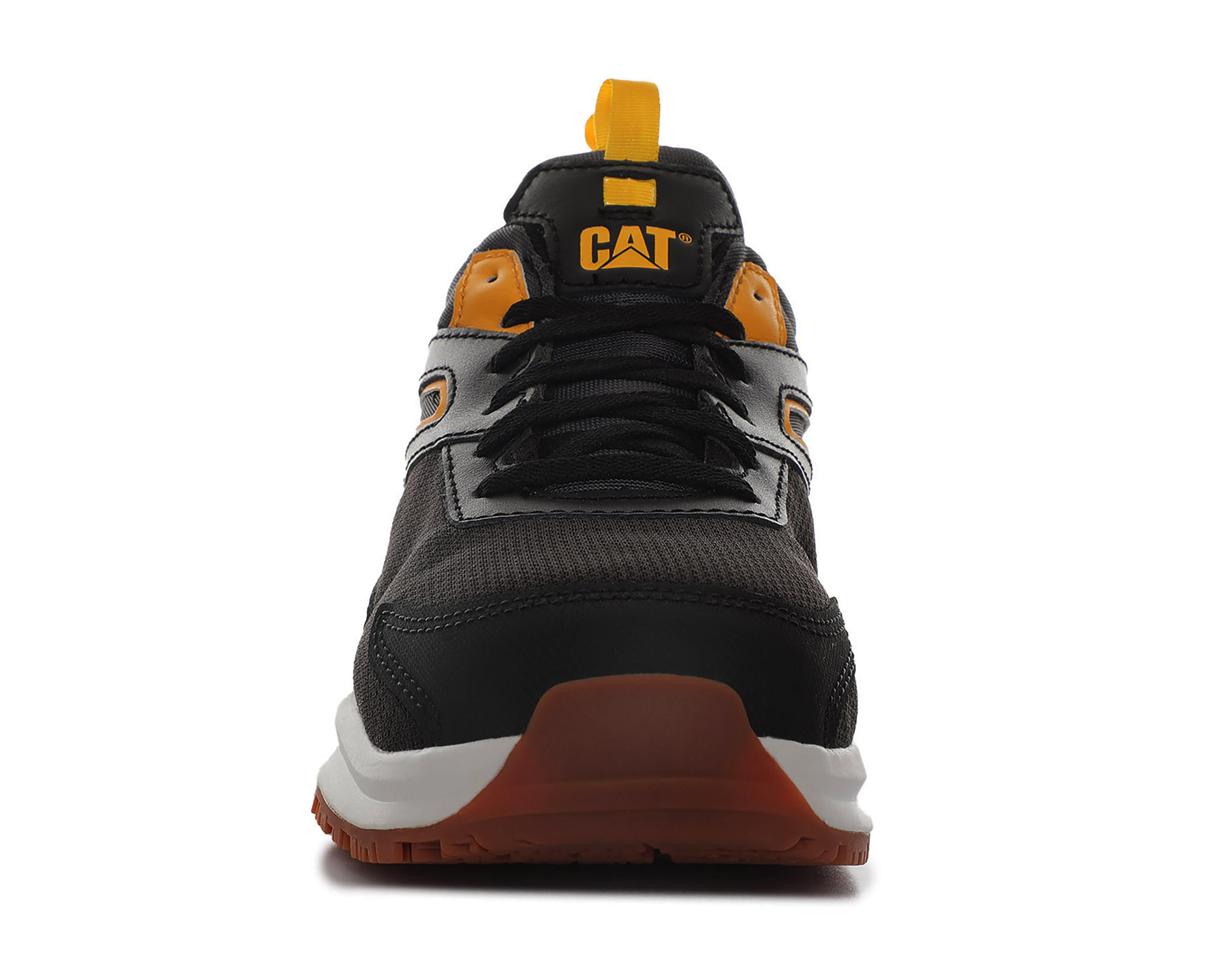 Foto 6 pulgar | Tenis Casuales CAT de Piel para Hombre