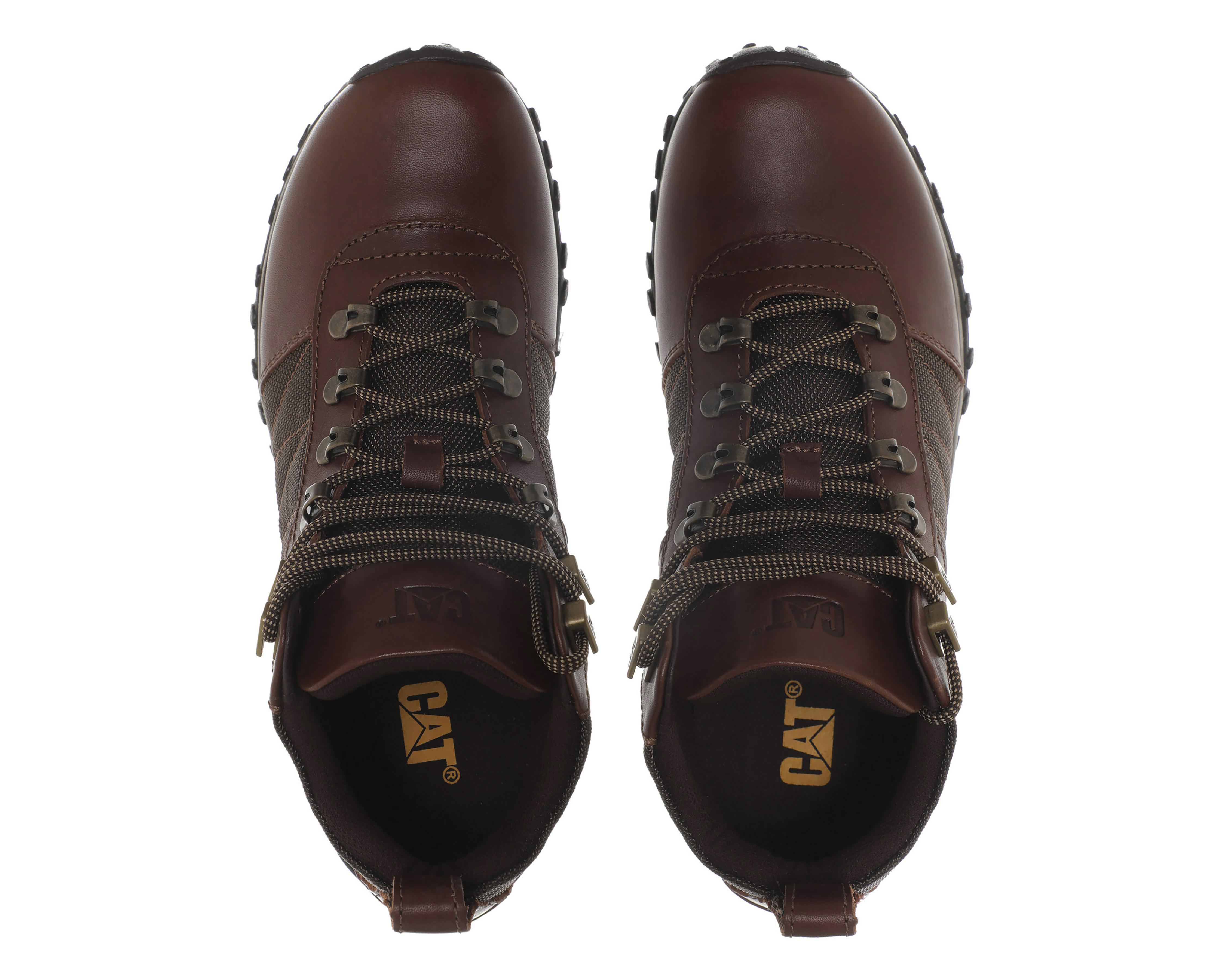 Foto 3 | Botas Casuales CAT de Piel para Hombre