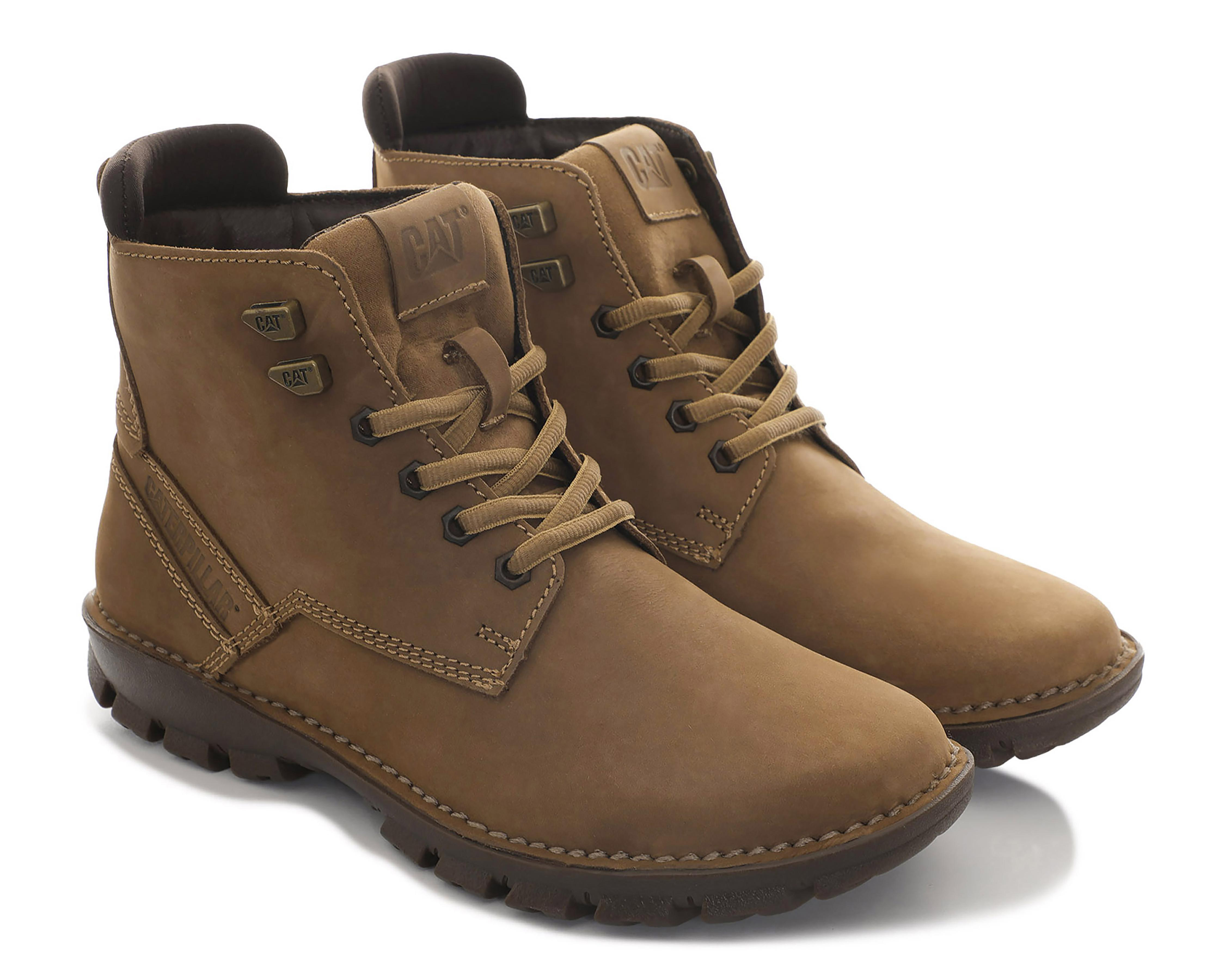 Foto 1 | Botas Casuales CAT de Piel para Hombre