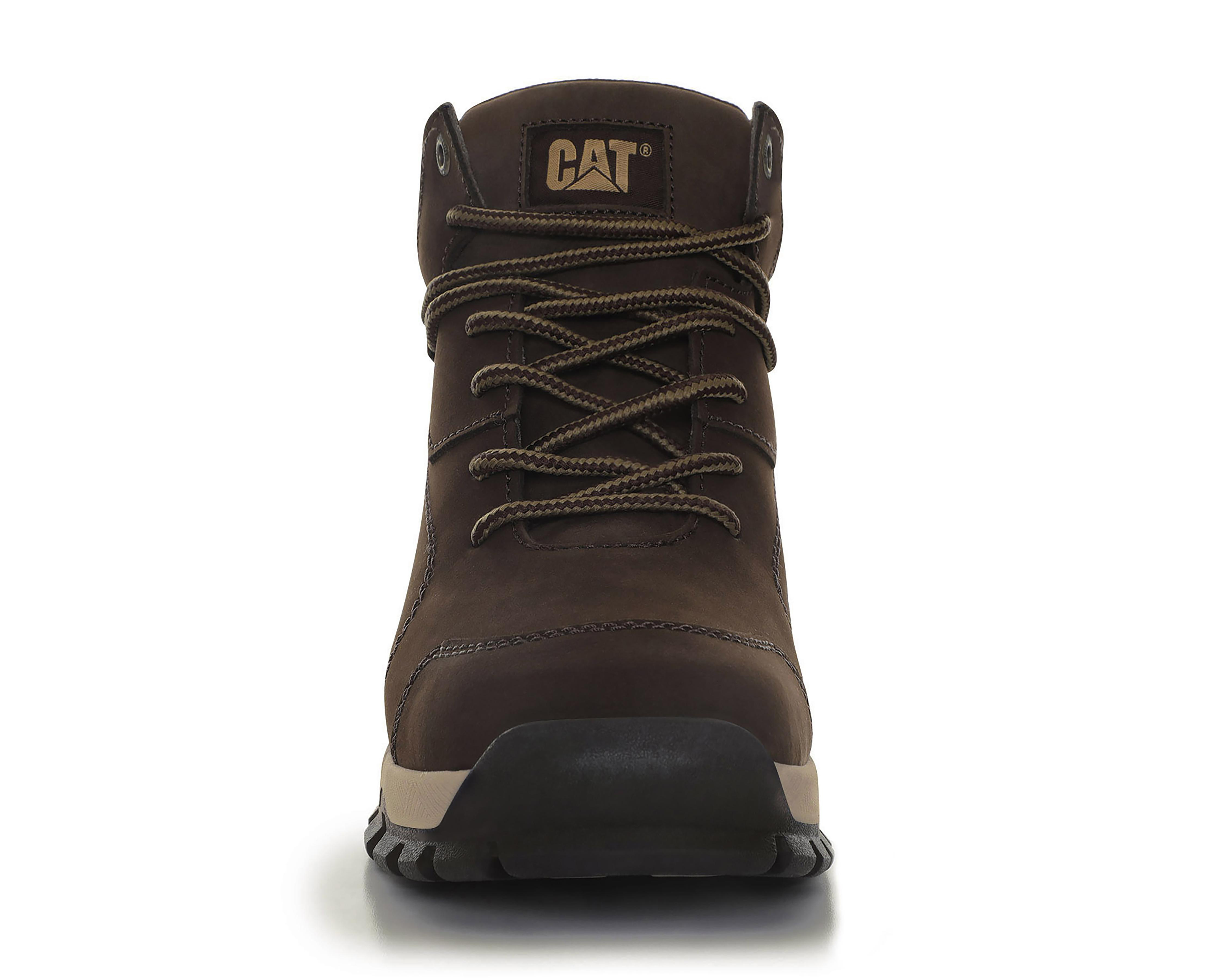 Foto 6 pulgar | Botas Casuales CAT de Piel para Hombre