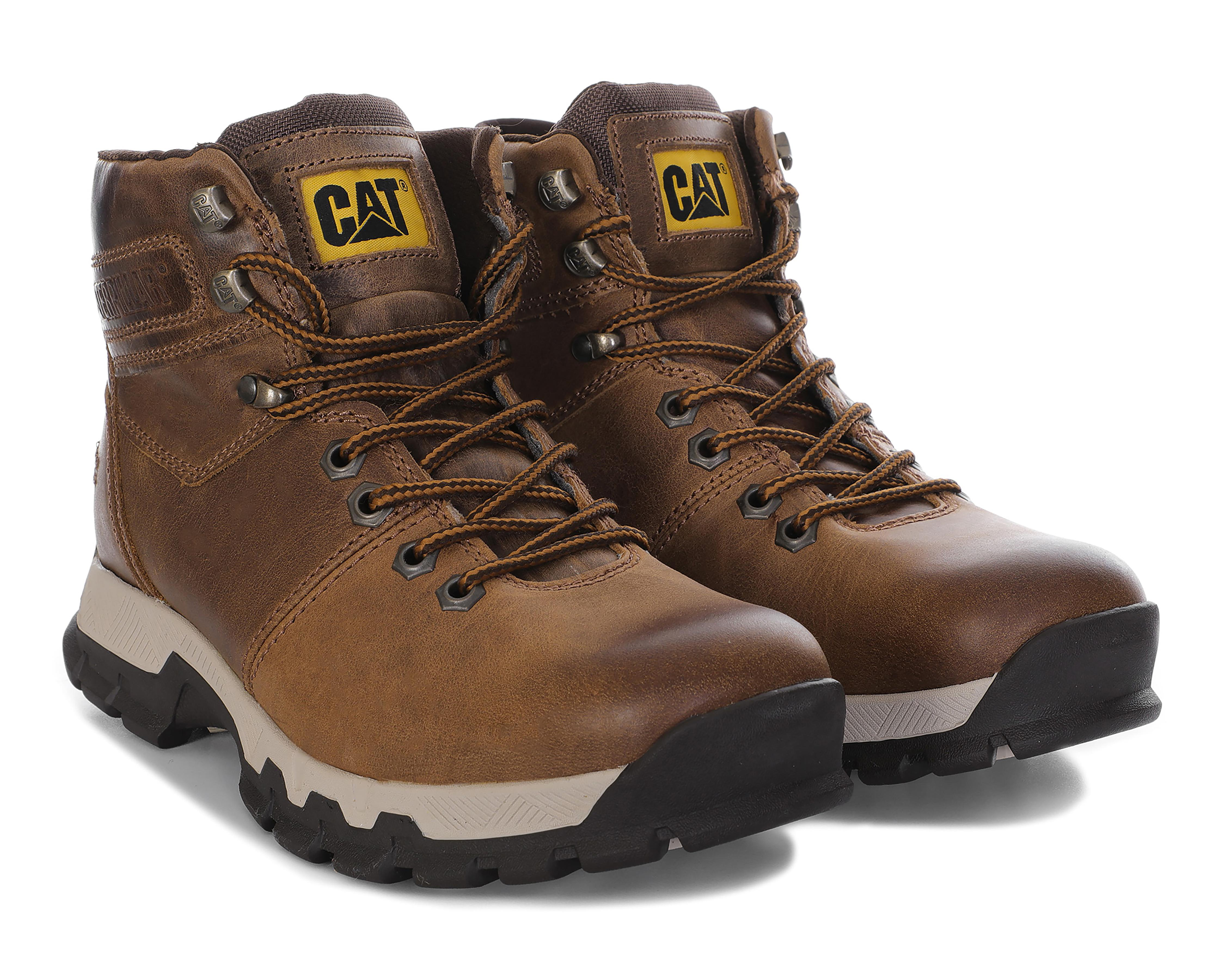 Foto 2 pulgar | Botas Casuales CAT de Piel para Hombre