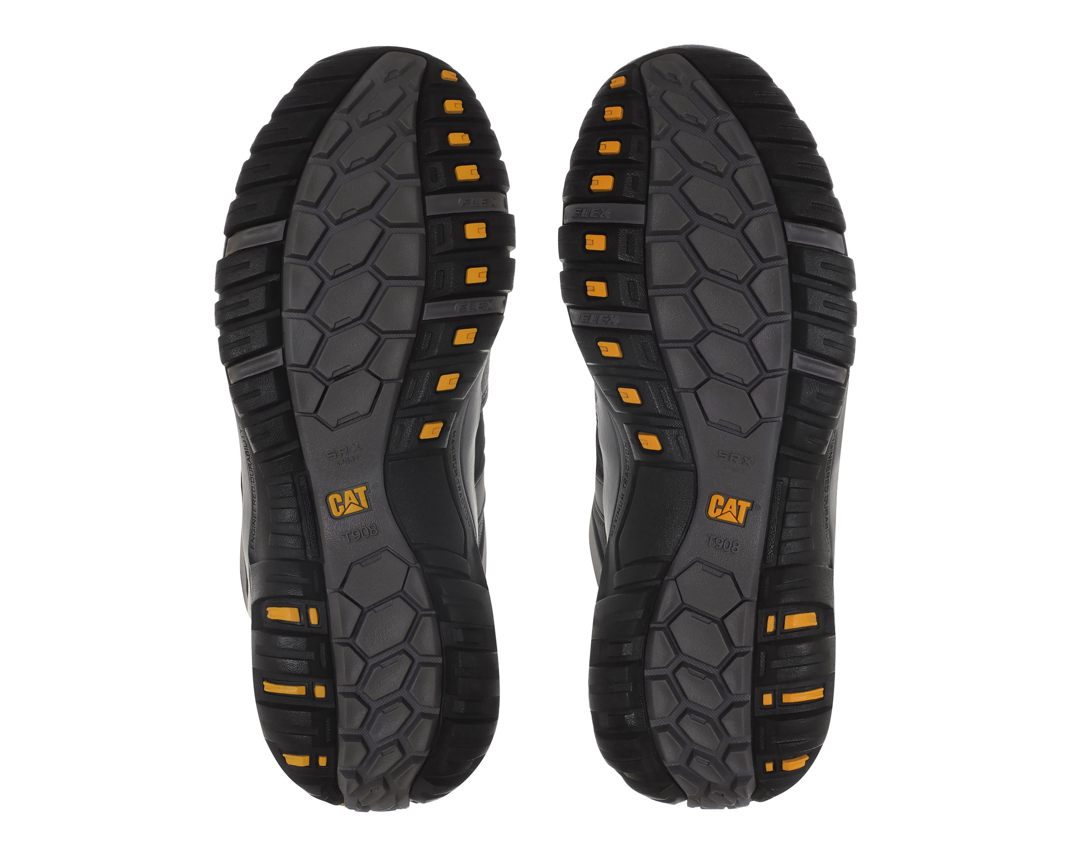 Foto 3 pulgar | Tenis Casuales CAT de Piel para Hombre