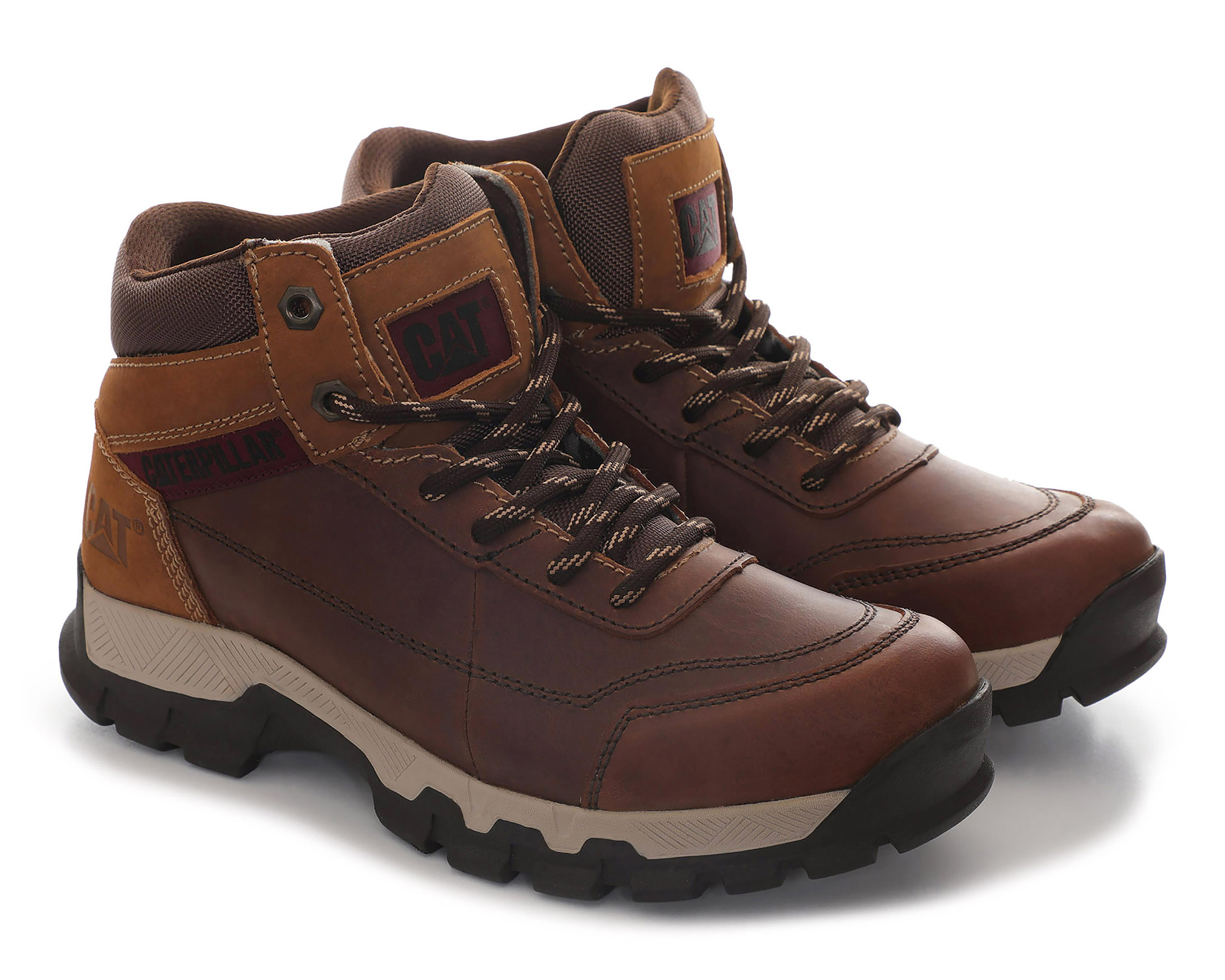 Botas Casuales CAT de Piel para Hombre