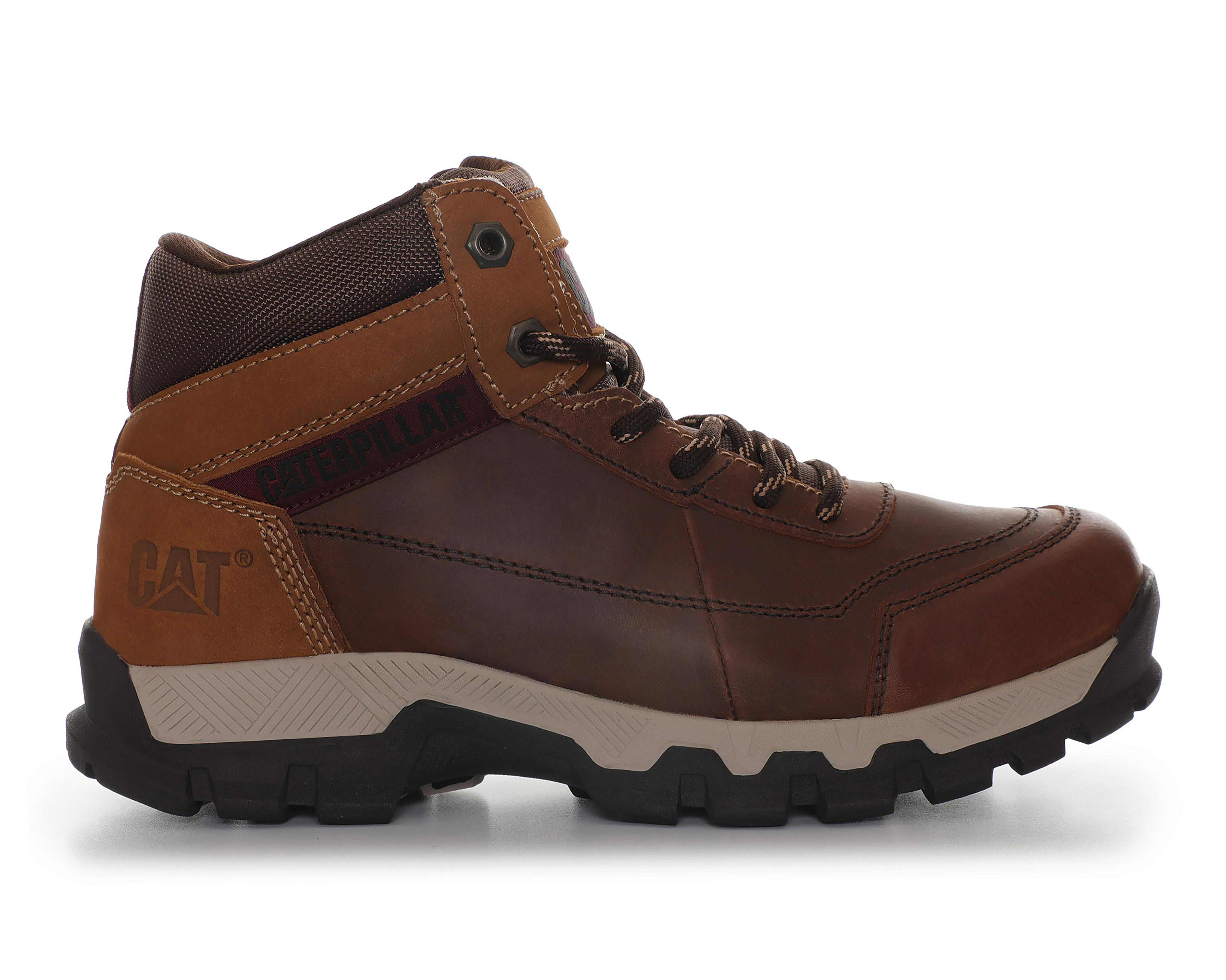 Foto 5 pulgar | Botas Casuales CAT de Piel para Hombre