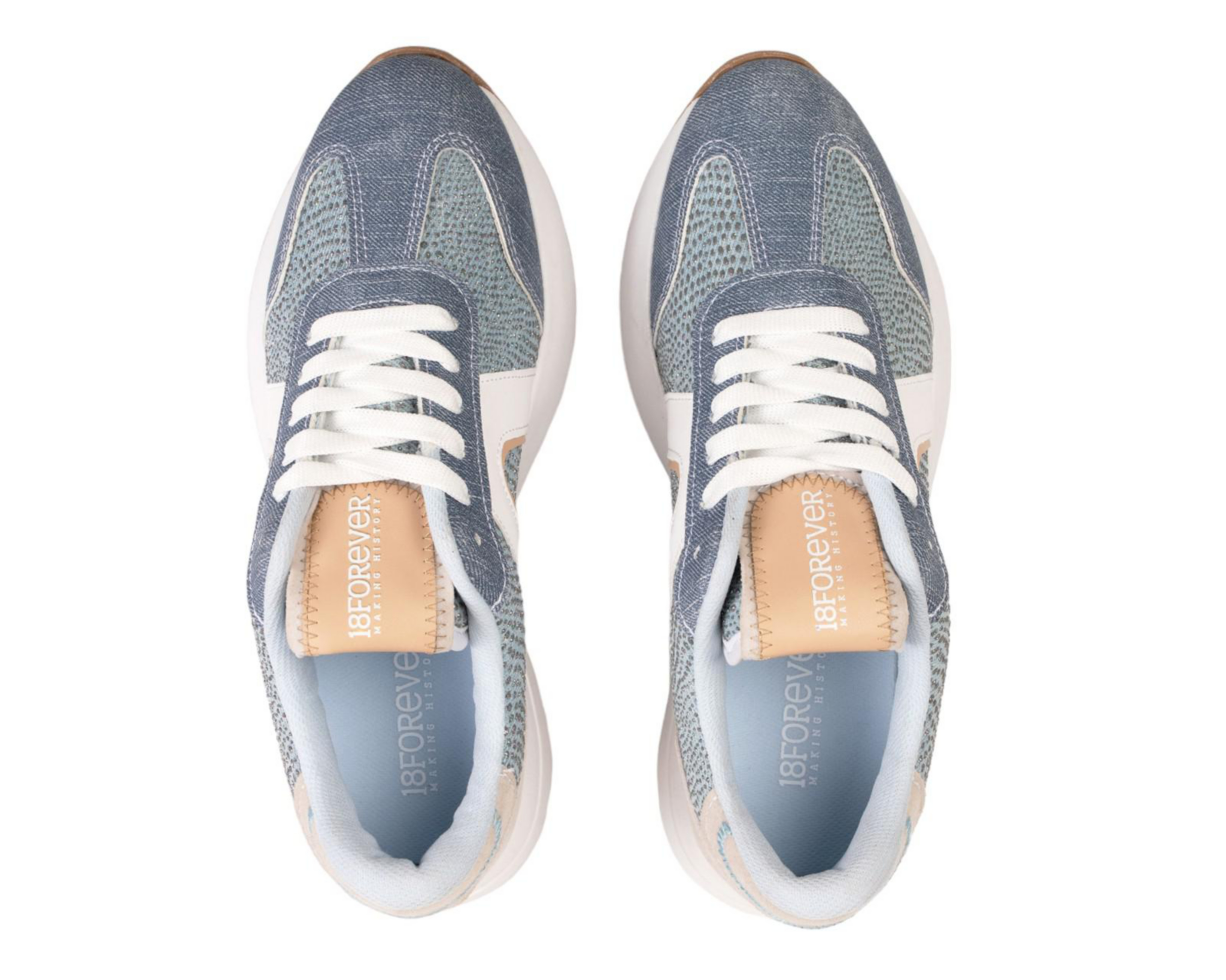 Foto 3 | Tenis Casuales 18 Forever para Mujer