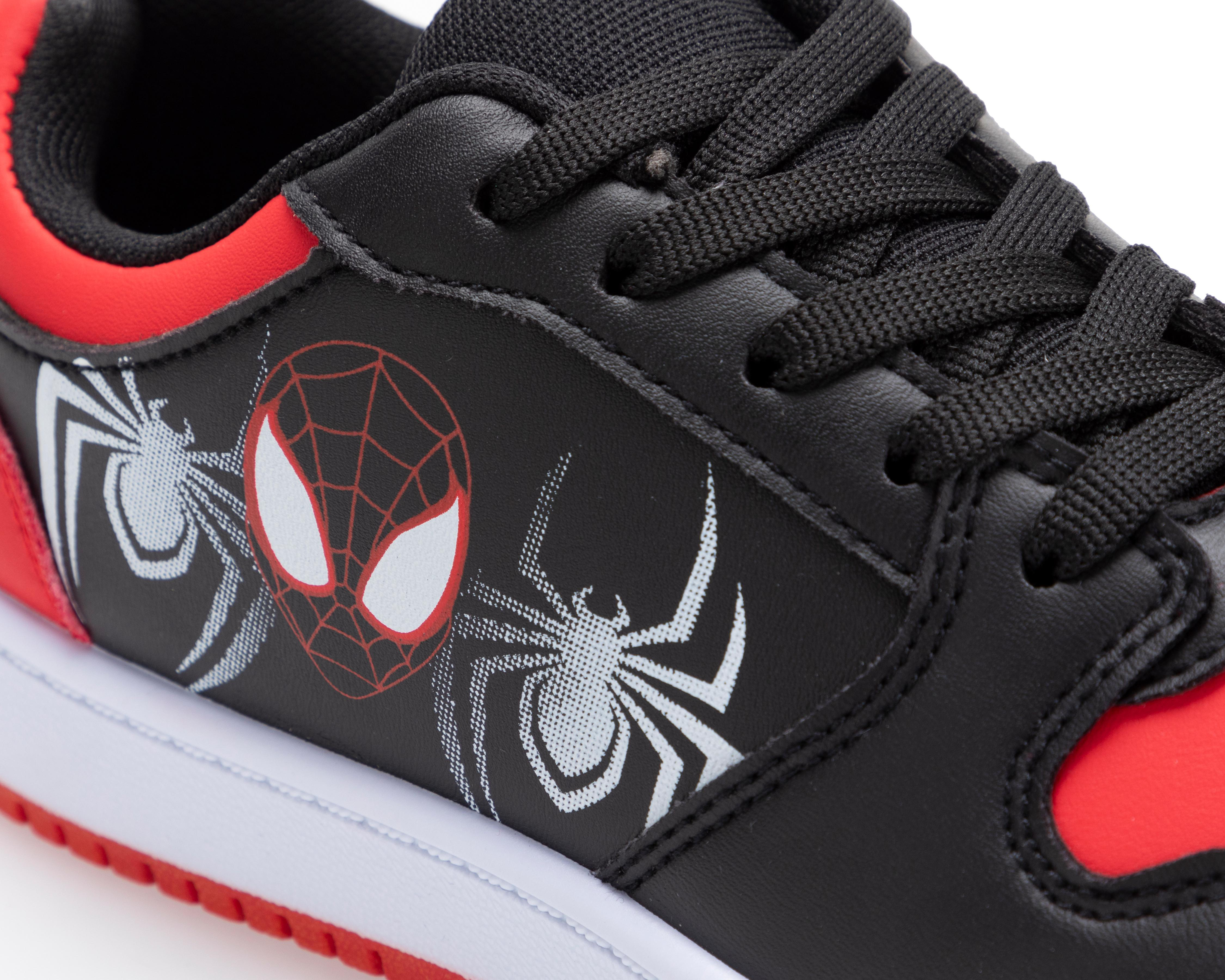 Foto 7 pulgar | Tenis de Moda Spider-Man Juveniles