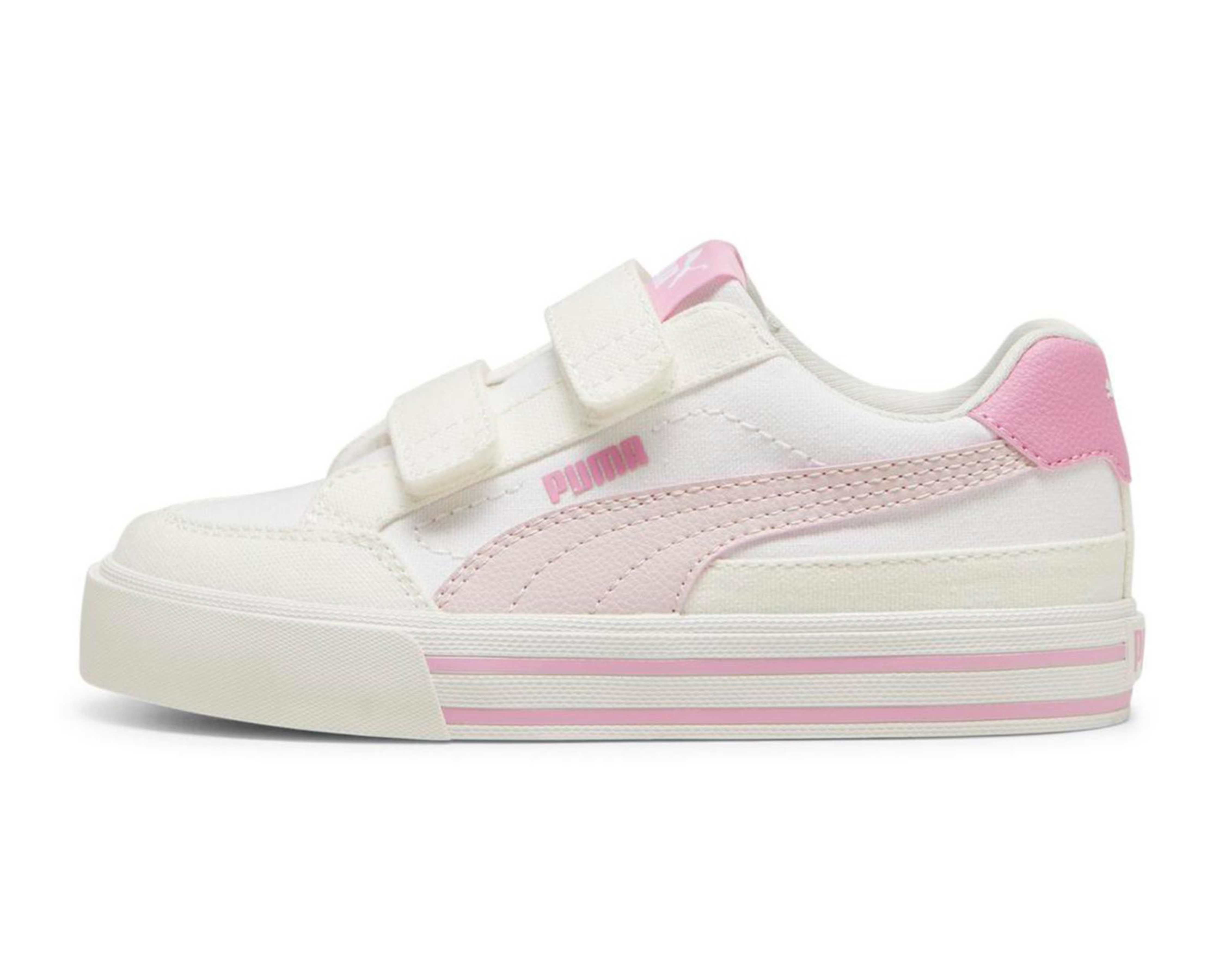 Foto 4 pulgar | Tenis Puma Court Classic Vulc Formstrip para Niña