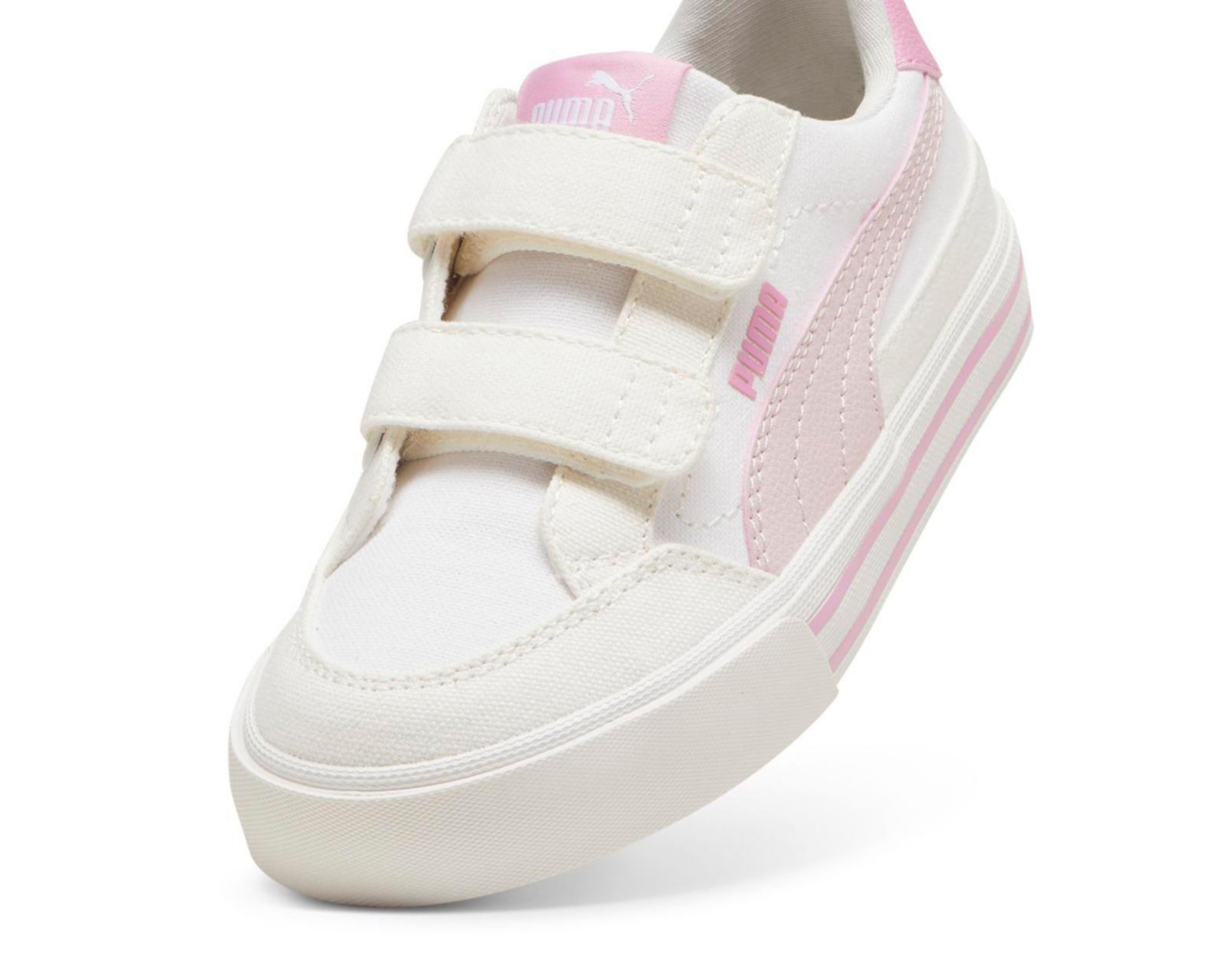 Foto 6 pulgar | Tenis Puma Court Classic Vulc Formstrip para Niña