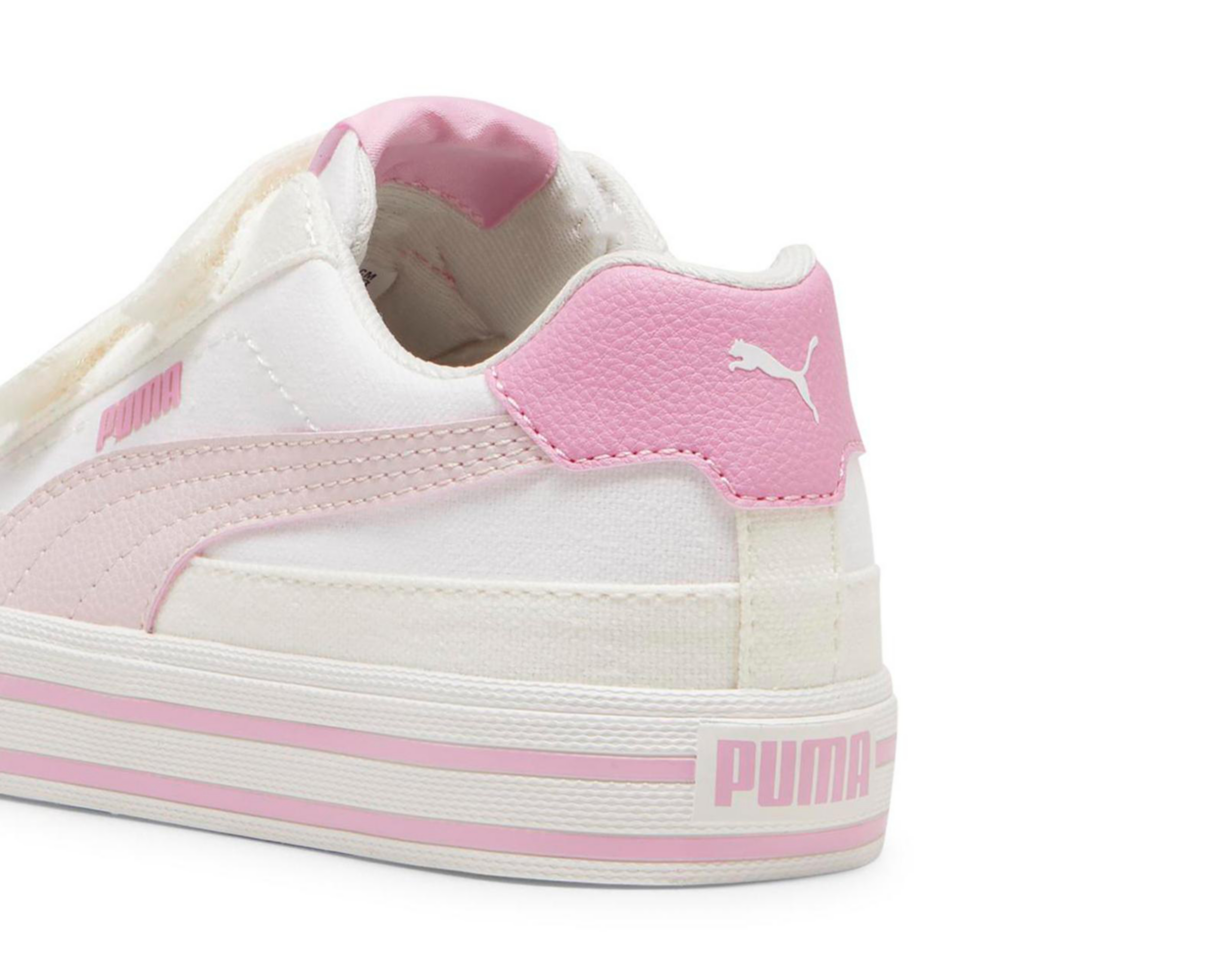 Foto 7 pulgar | Tenis Puma Court Classic Vulc Formstrip para Niña