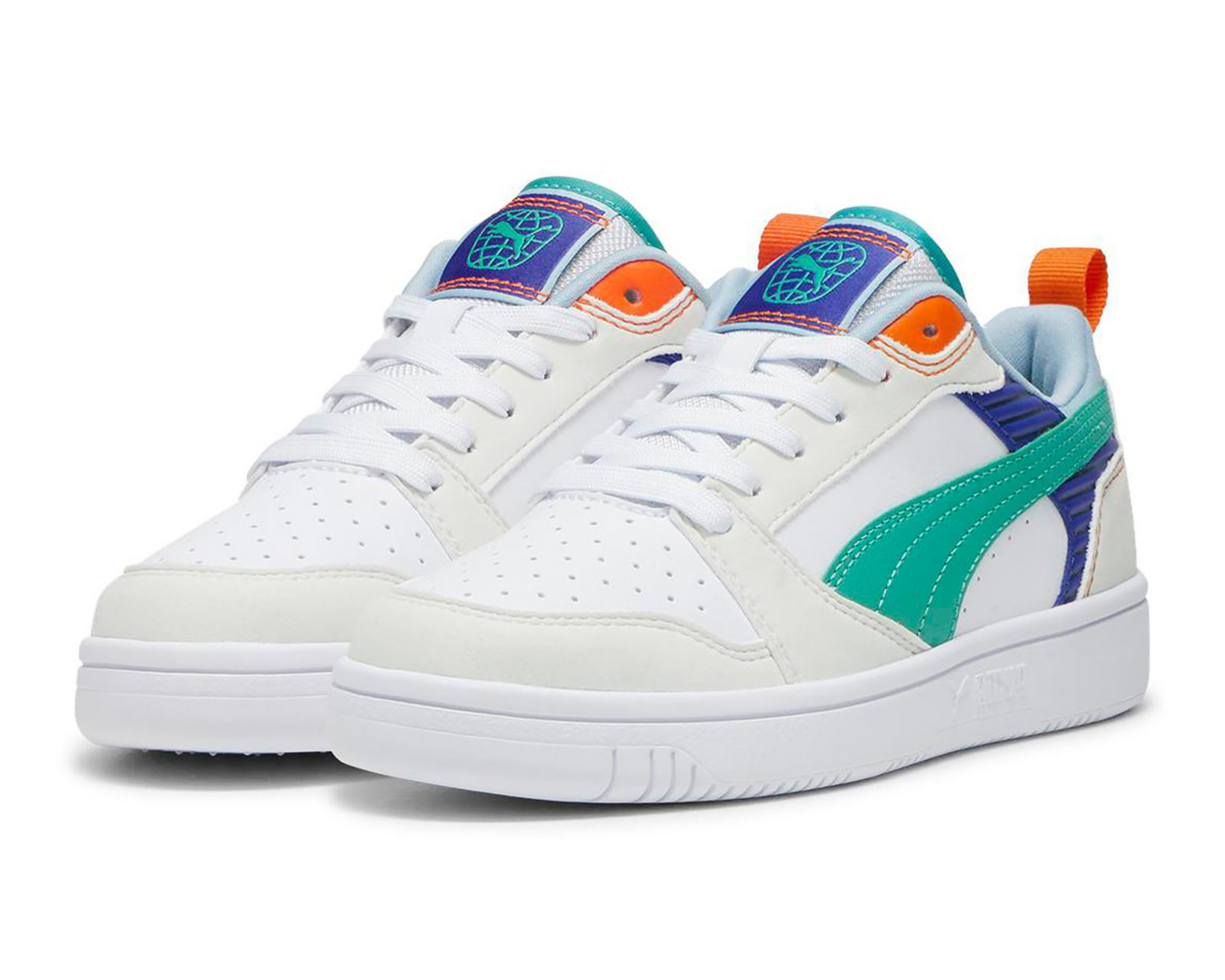 Tenis Puma Rebound V6 Low Juveniles