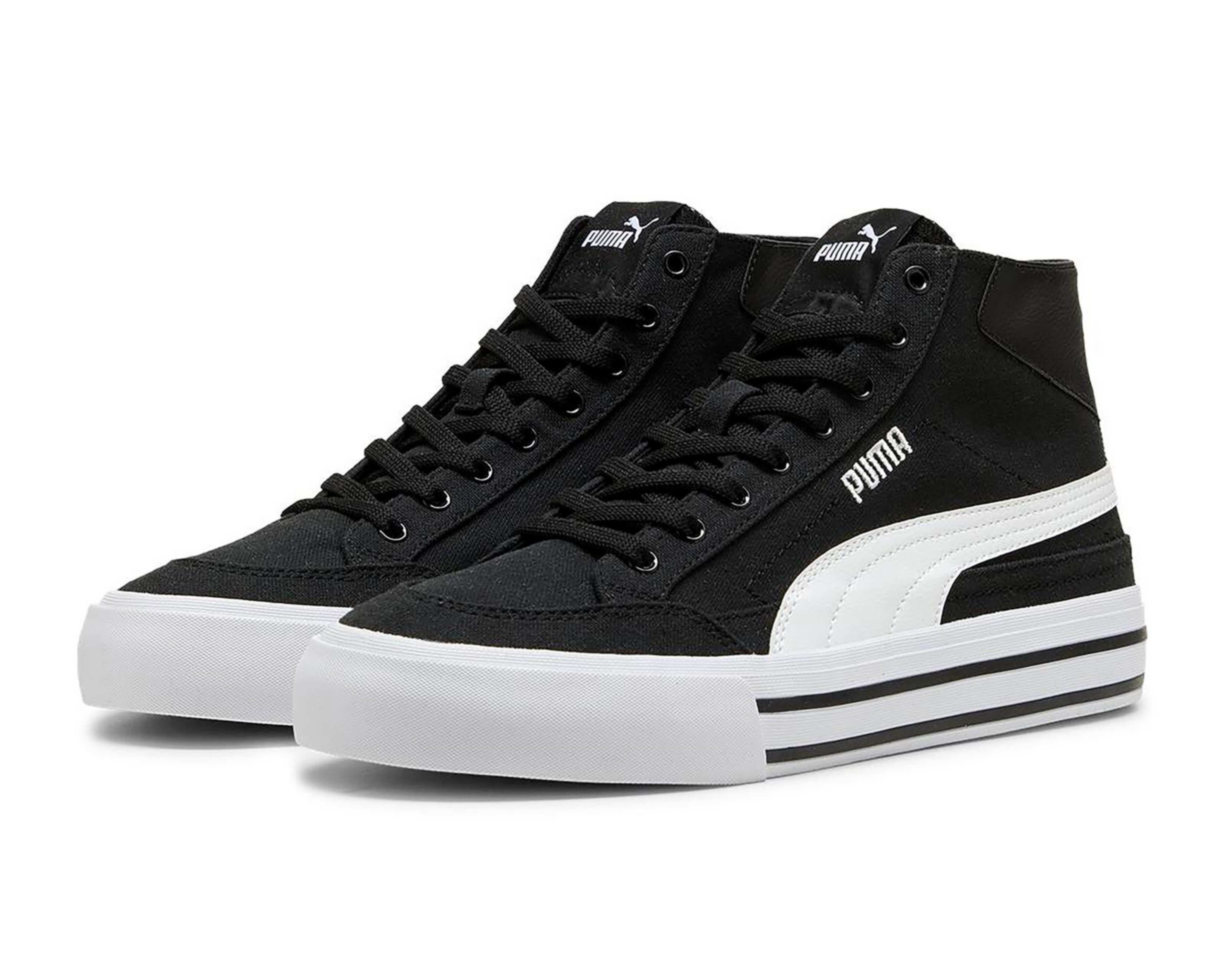 Foto 2 pulgar | Tenis Puma Court Classic Vulc Mid para Hombre