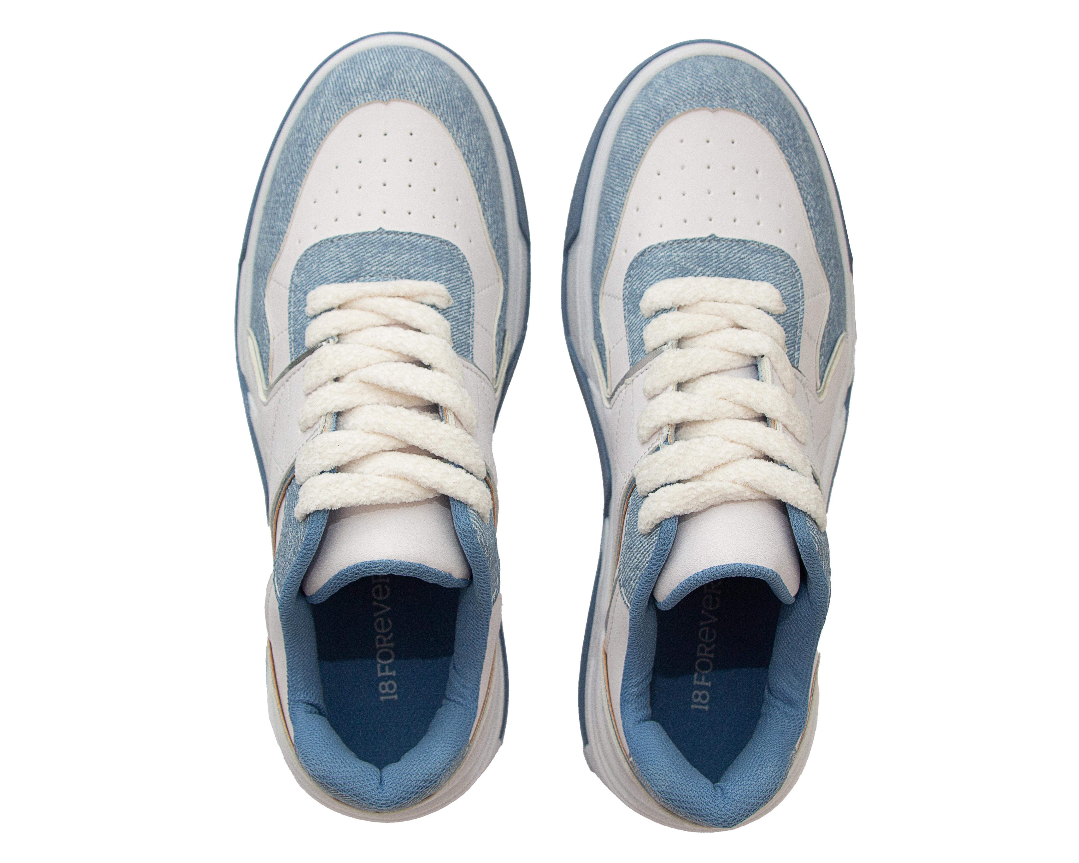 Foto 3 | Tenis Casuales 18 Forever para Mujer