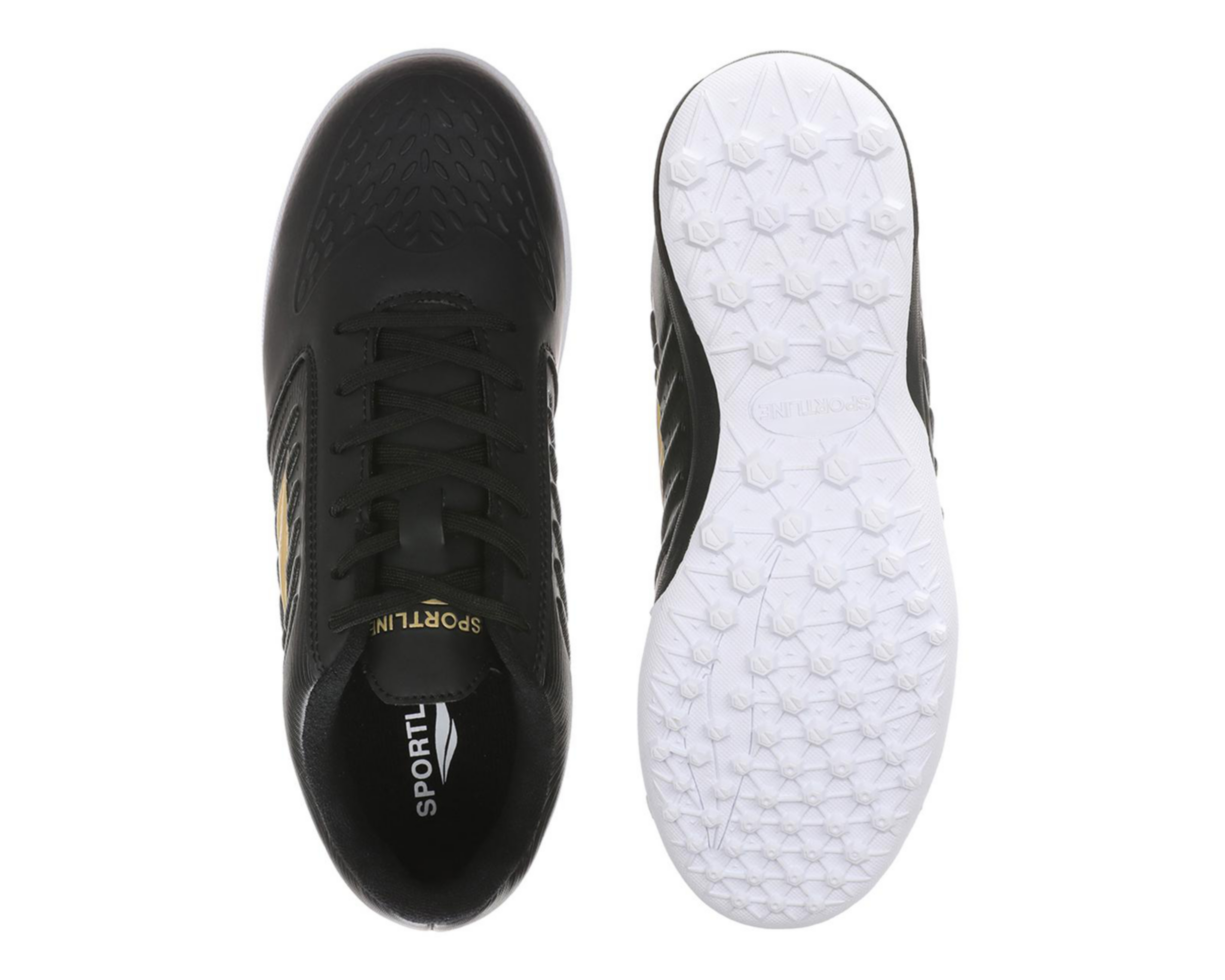 Foto 3 pulgar | Taquetes para Futbol Sportline Juveniles