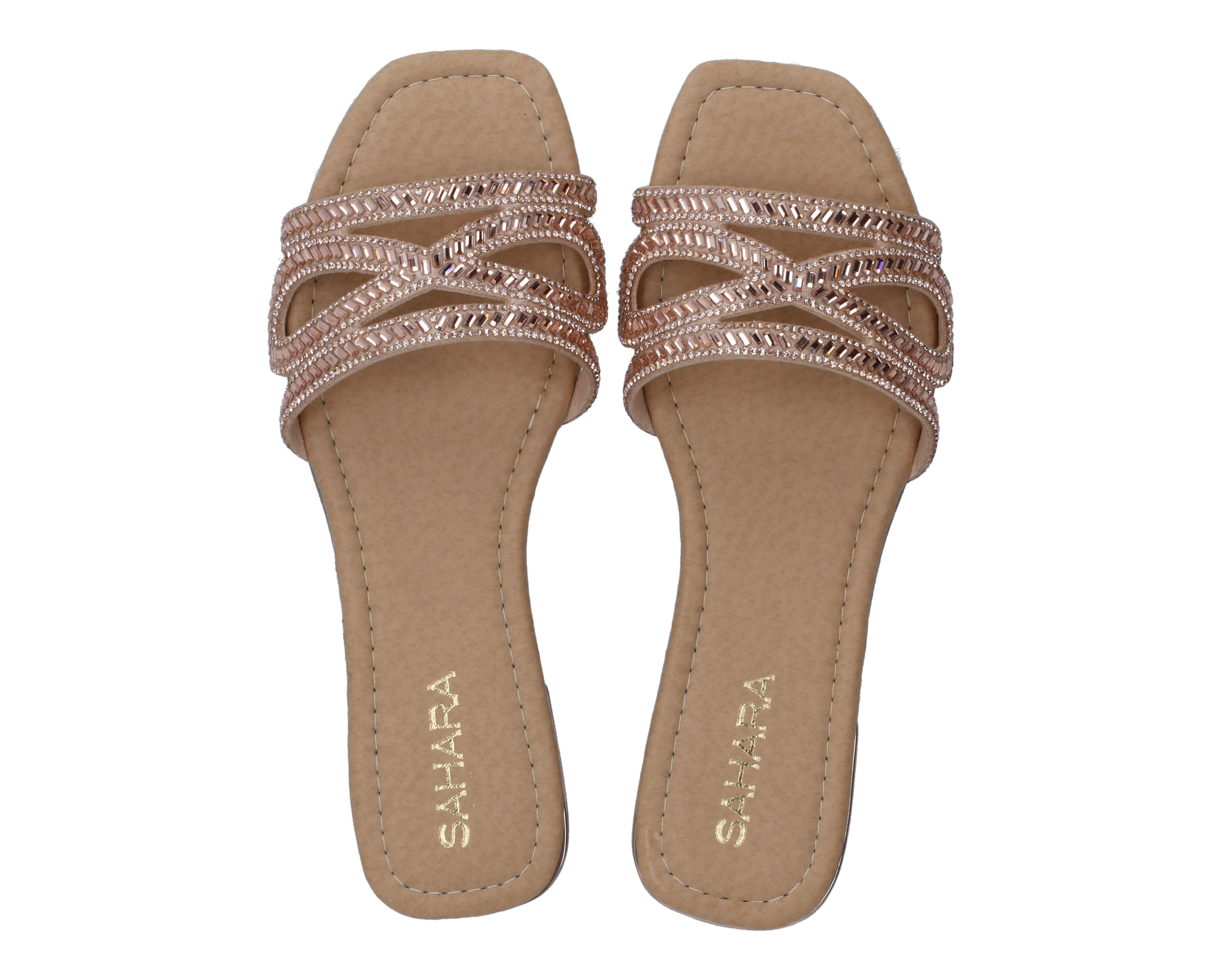 Foto 4 pulgar | Sandalias Casuales Sahara para Mujer