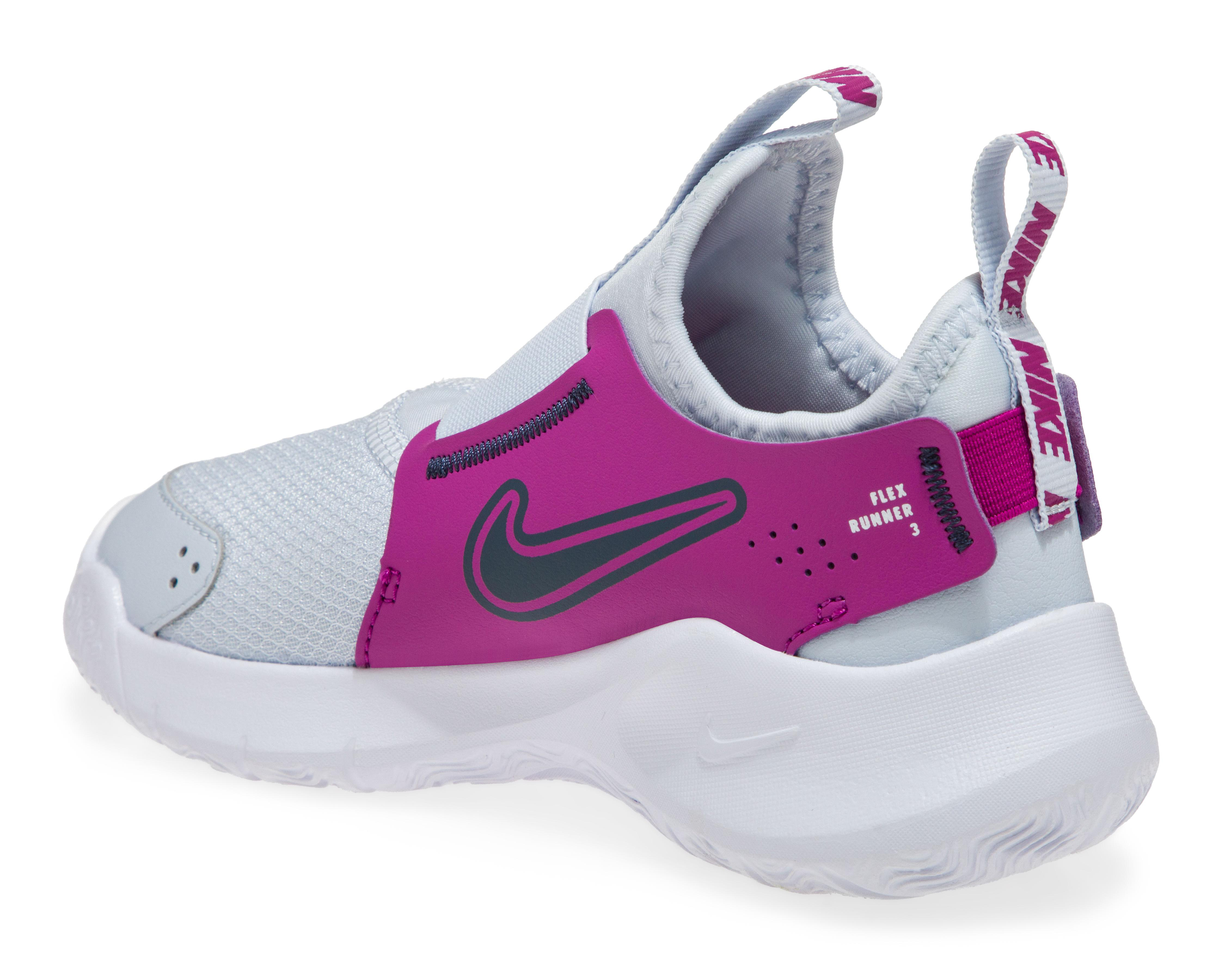 Foto 4 pulgar | Tenis Nike Flex Runner 3 para Niña