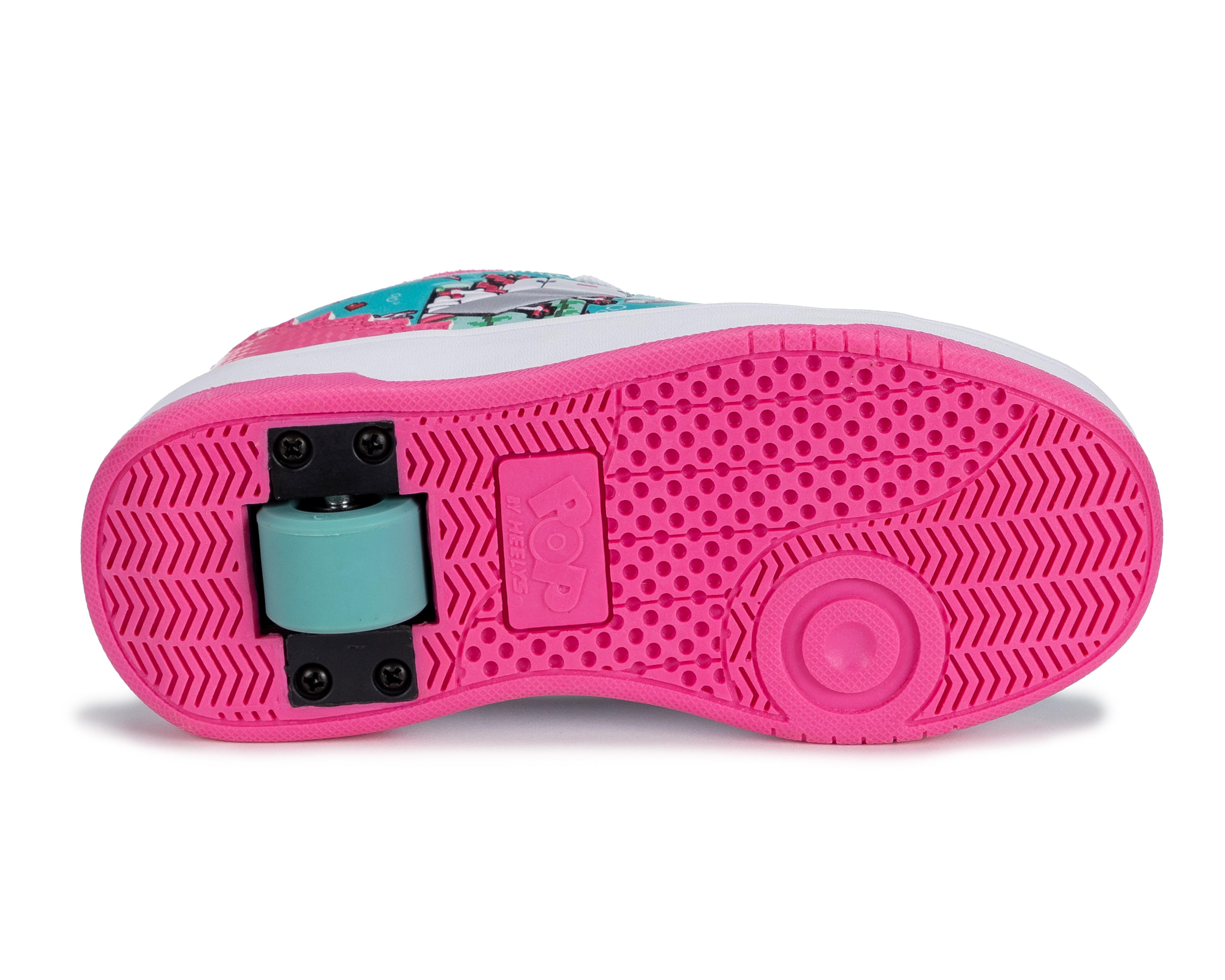 Foto 5 pulgar | Tenis Patines para Niña Heelys Minecraft