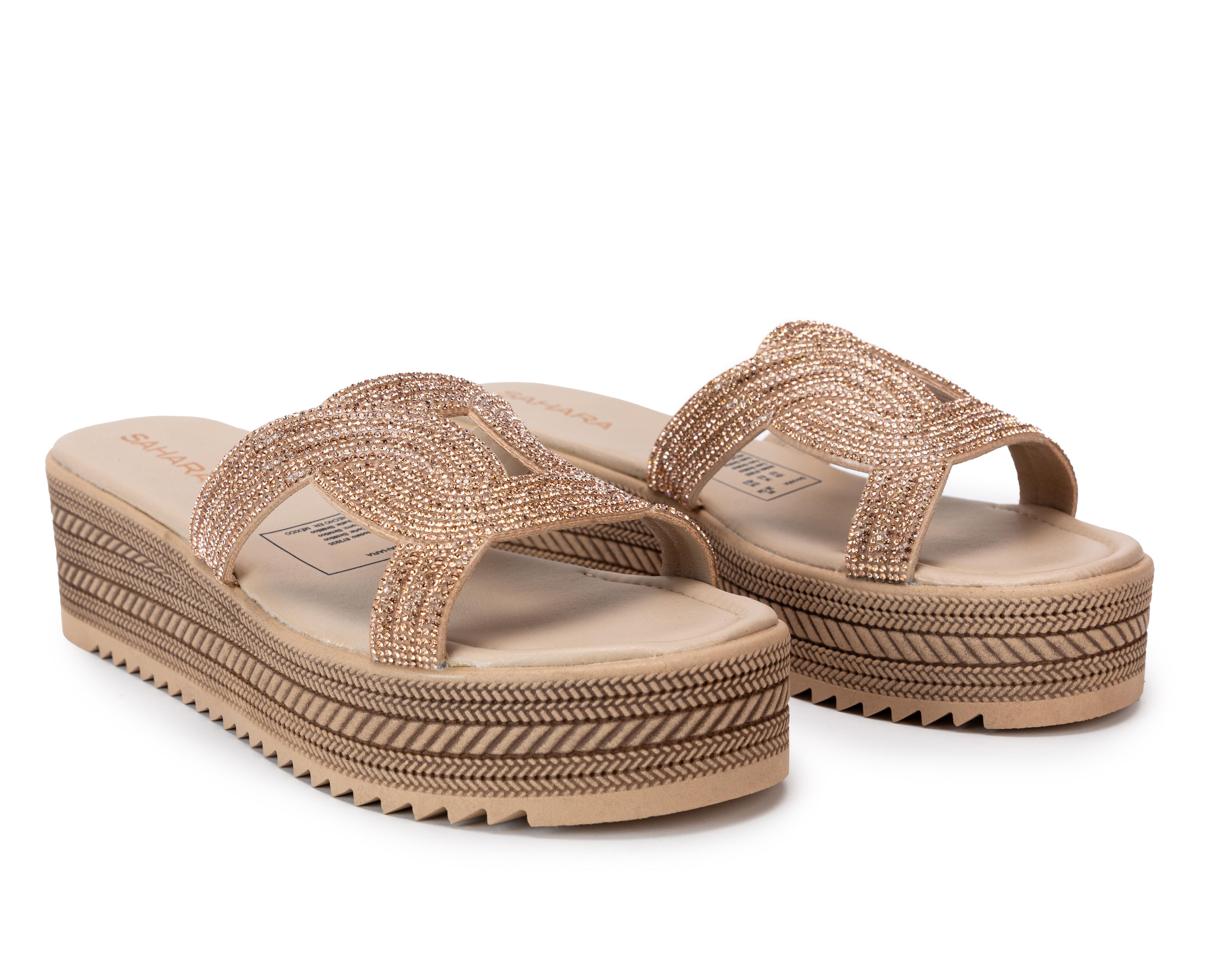 Foto 2 pulgar | Sandalias Casuales Sahara para Mujer