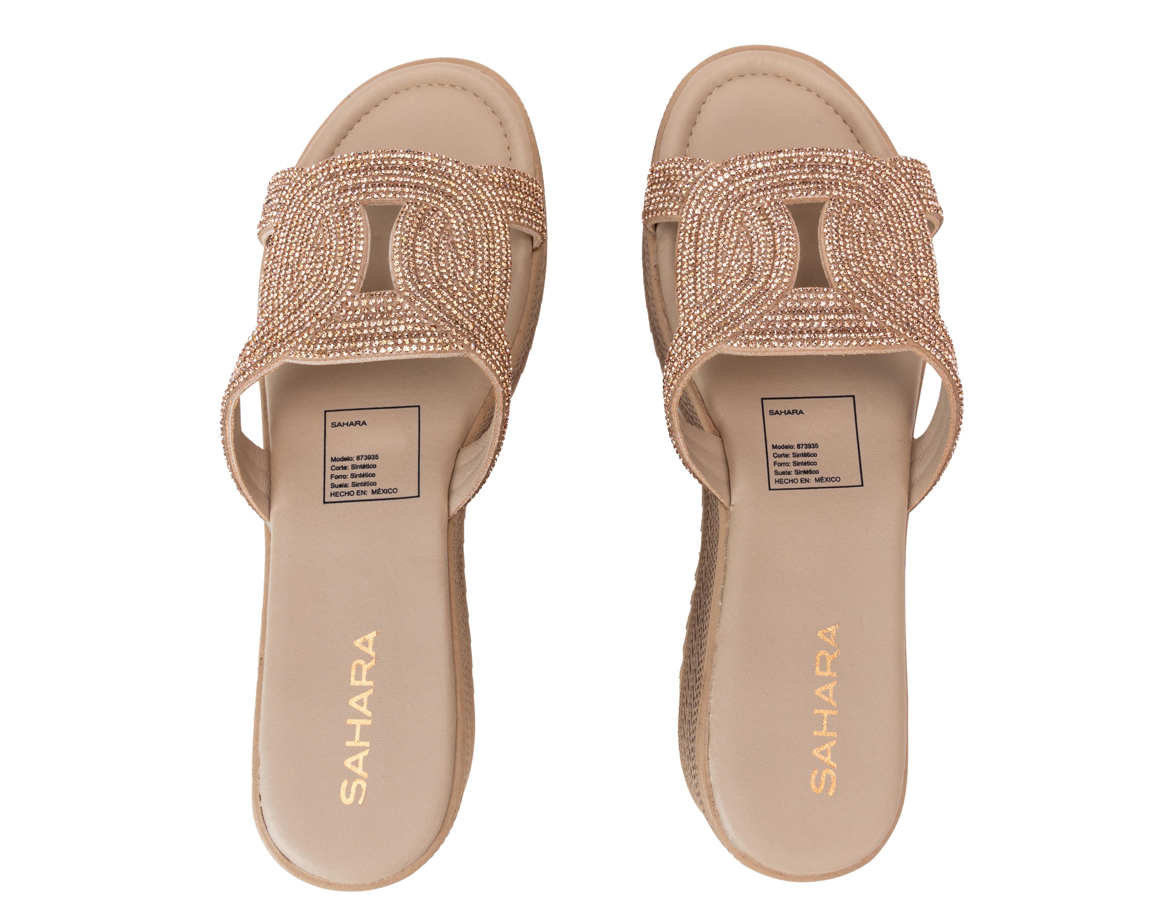 Foto 3 pulgar | Sandalias Casuales Sahara para Mujer