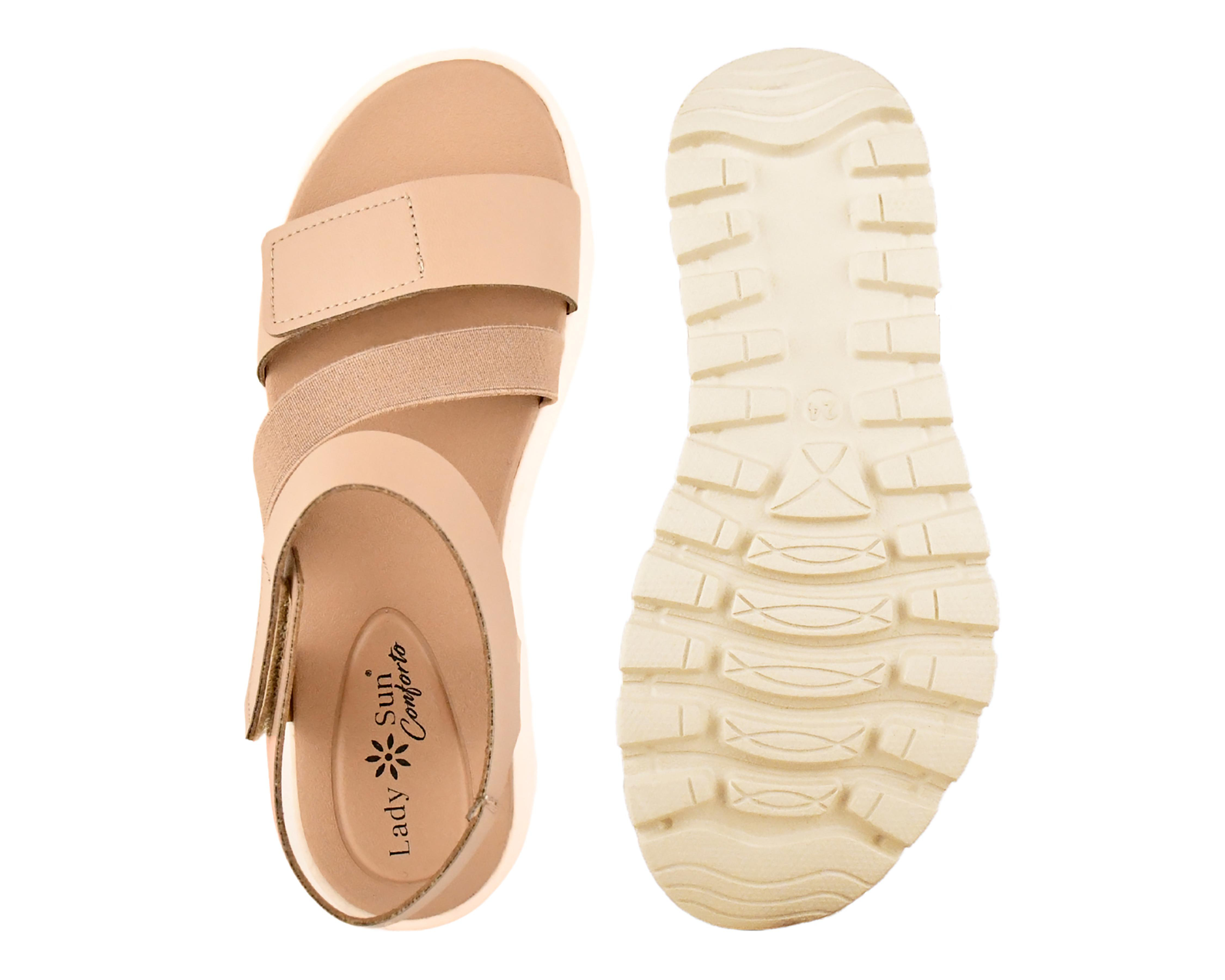 Foto 4 pulgar | Sandalias Confort Lady Sun Conforto para Mujer