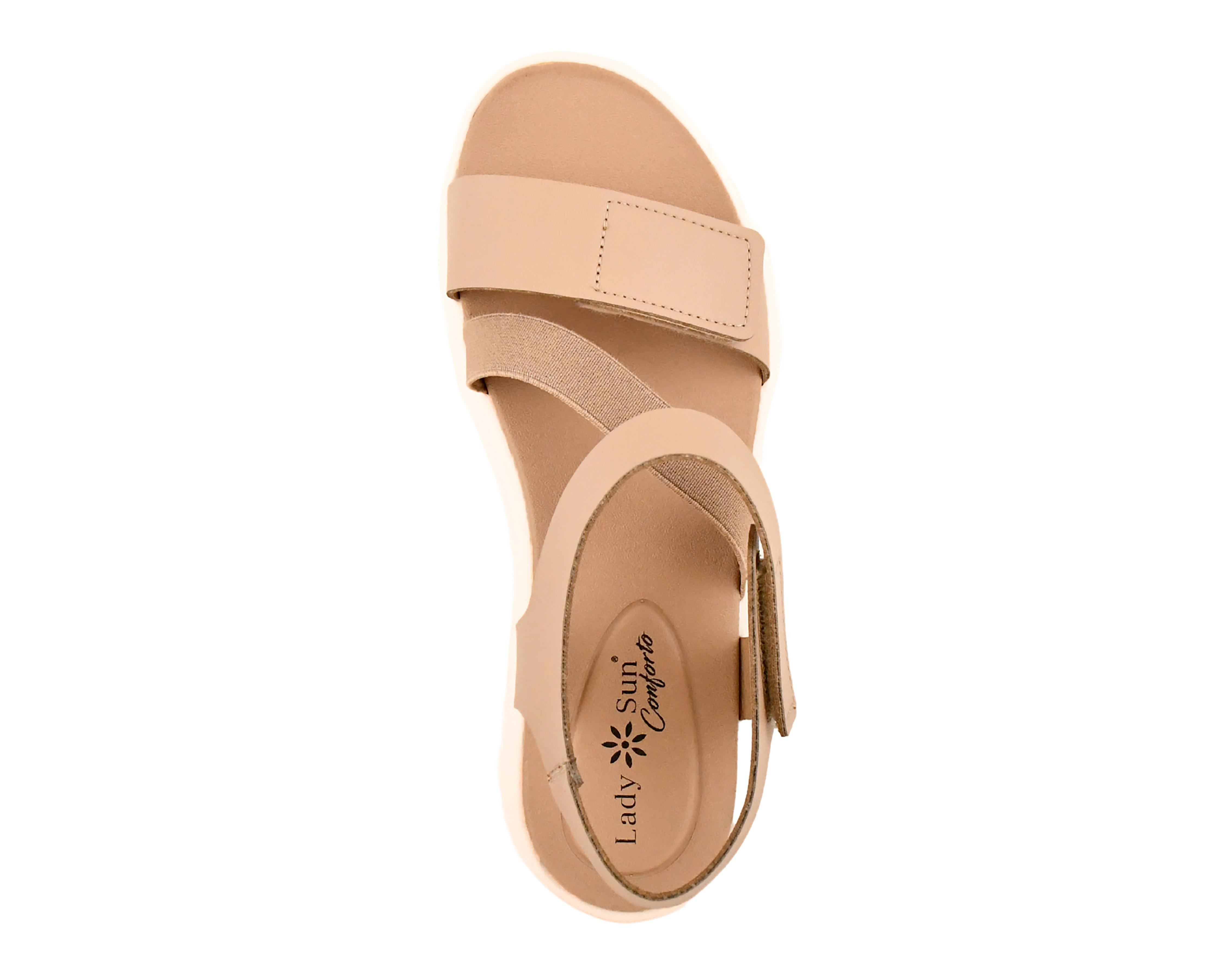 Foto 5 pulgar | Sandalias Confort Lady Sun Conforto para Mujer