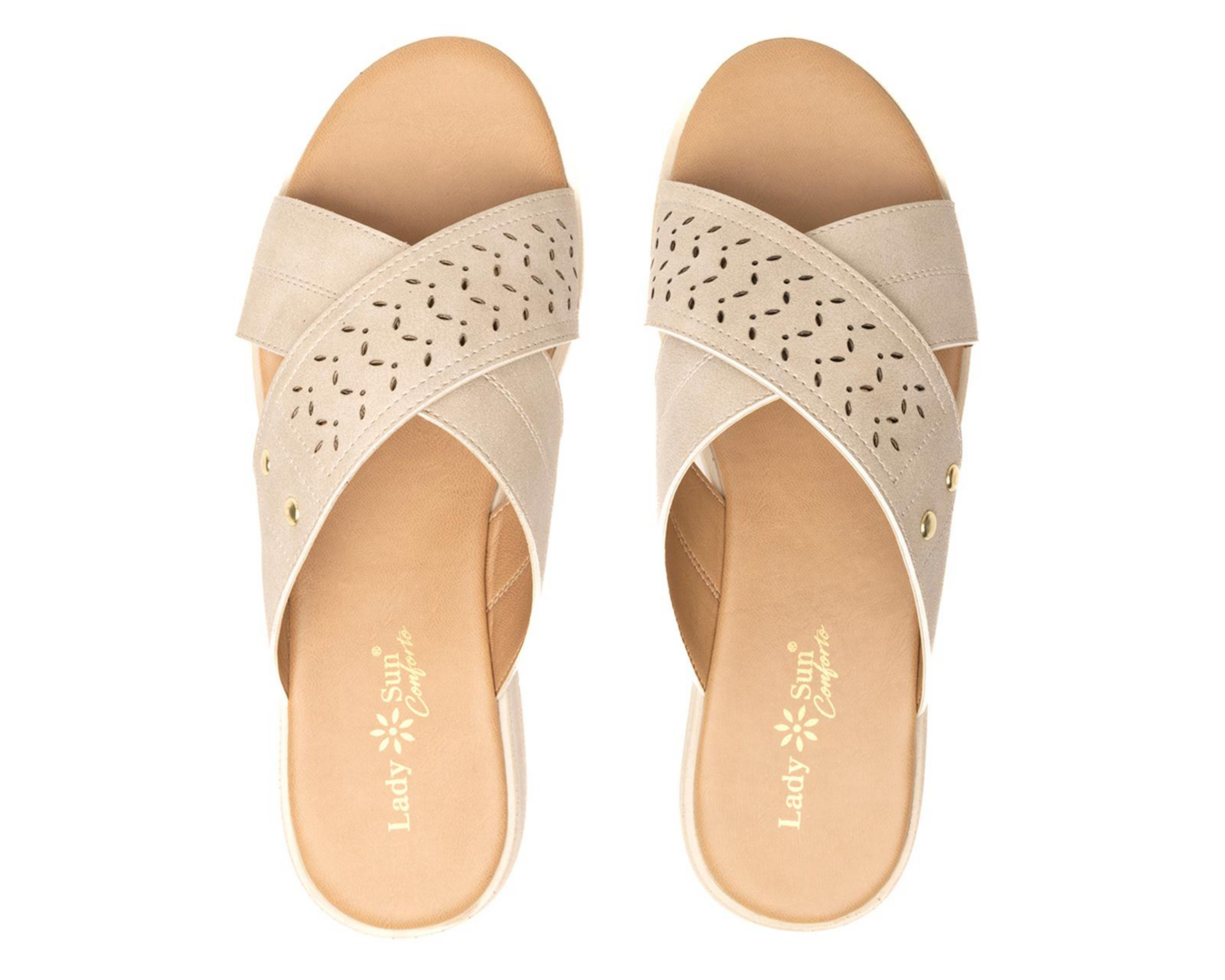 Foto 4 pulgar | Sandalias Lady Sun Conforto para Mujer