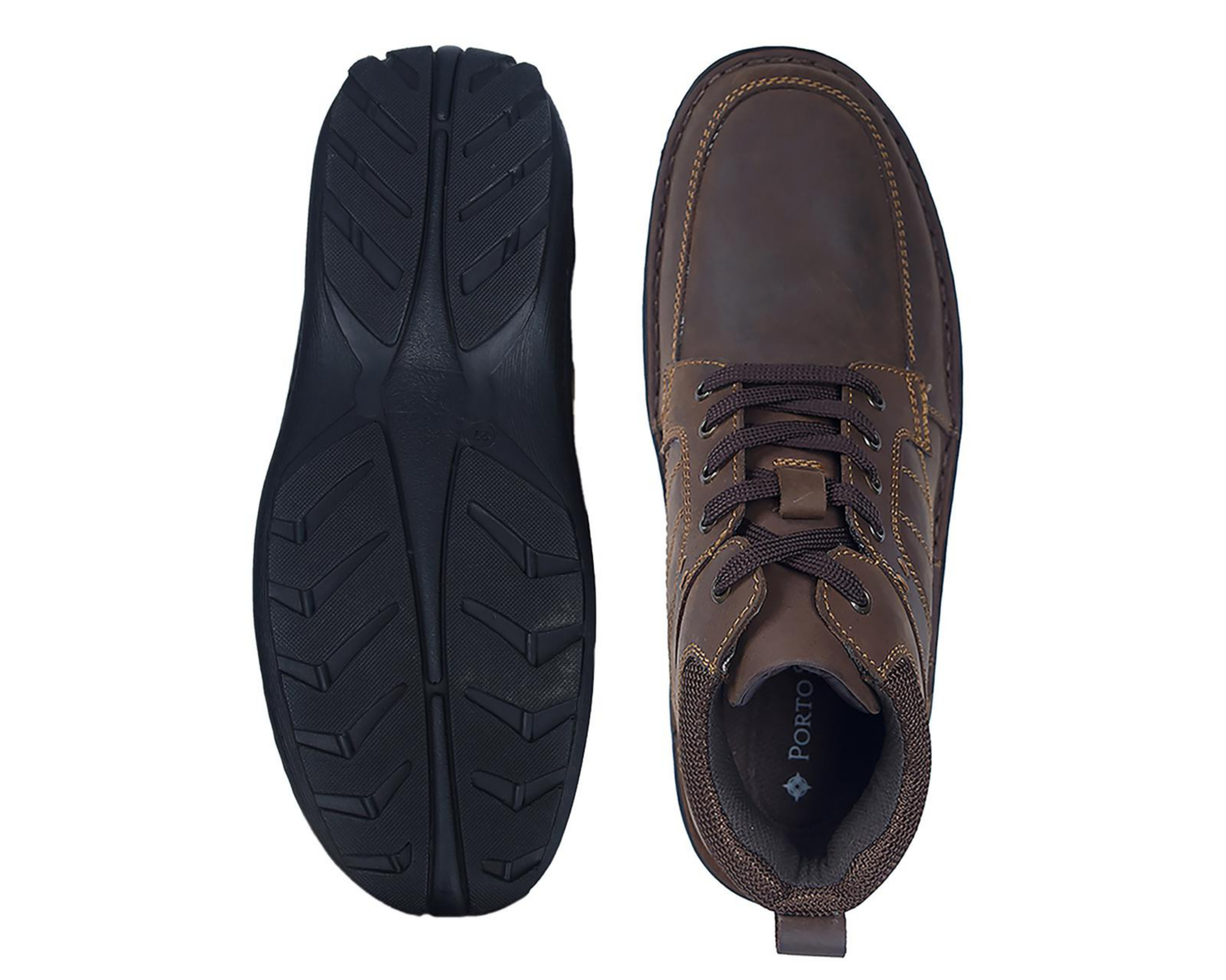 Foto 4 pulgar | Botas Confort Porto Sur de Piel para Hombre