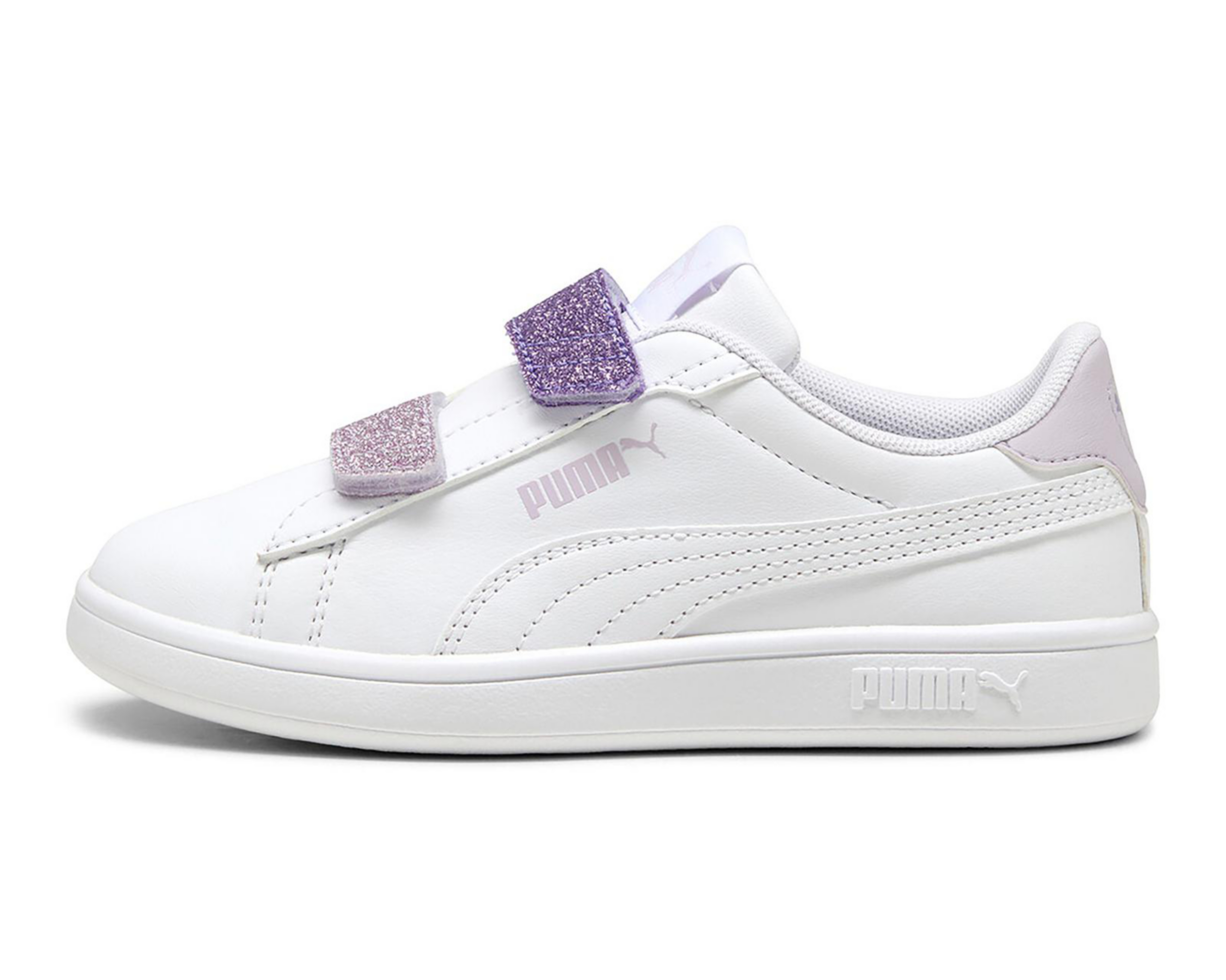 Foto 5 pulgar | Tenis Puma Smash 3.0 L Glitter para Niña