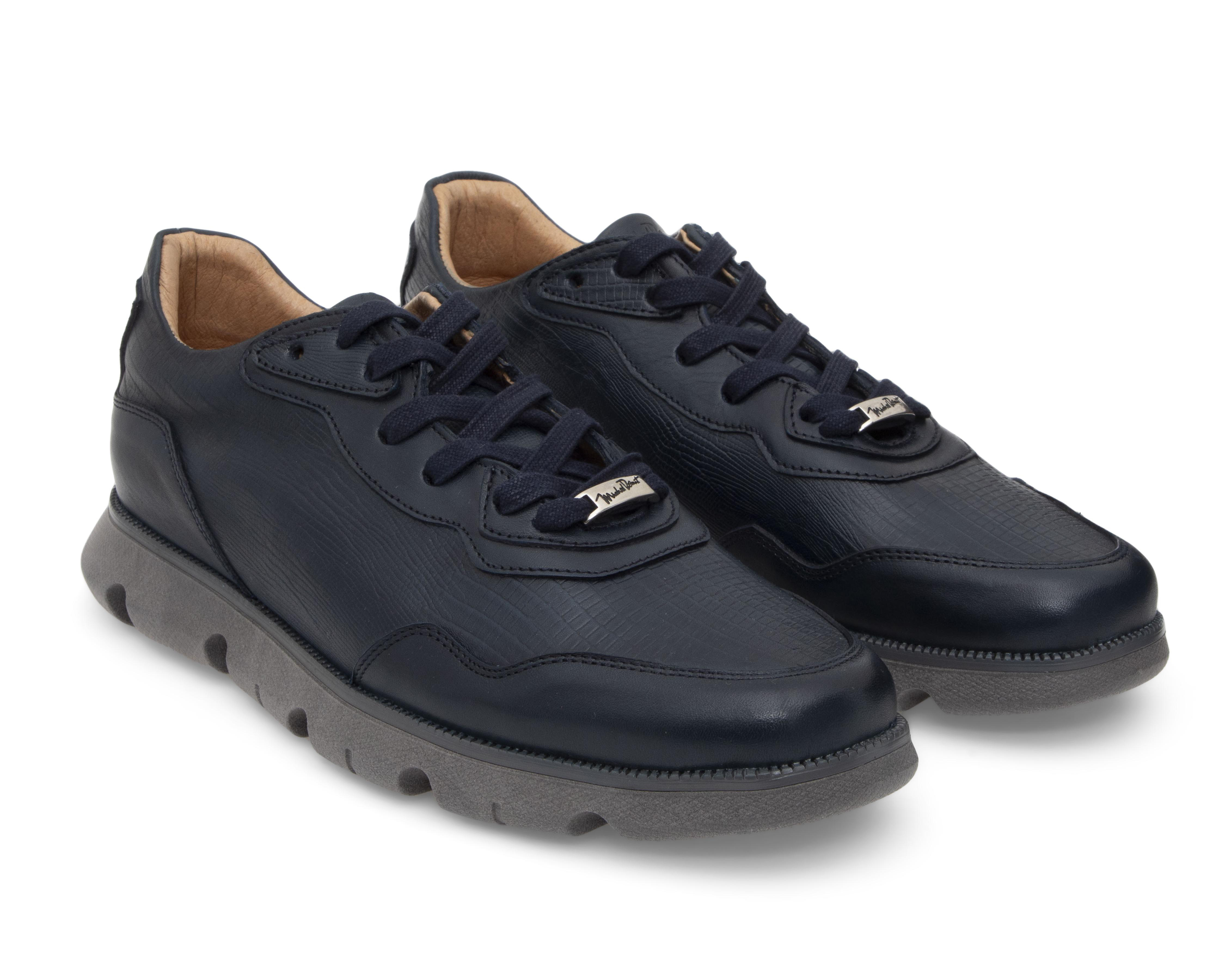 Tenis Casuales Michel Domit de Piel para Hombre