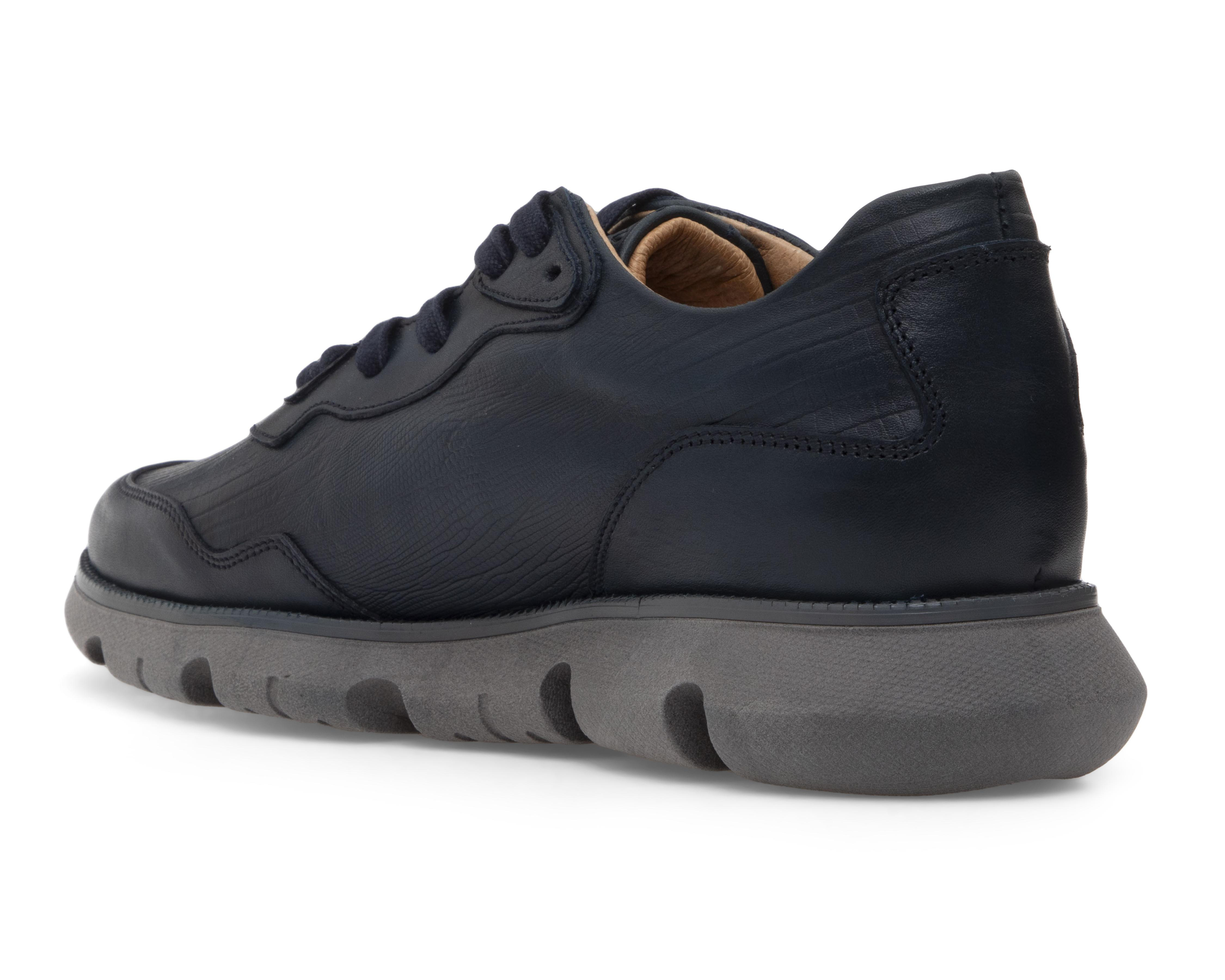 Foto 4 pulgar | Tenis Casuales Michel Domit de Piel para Hombre