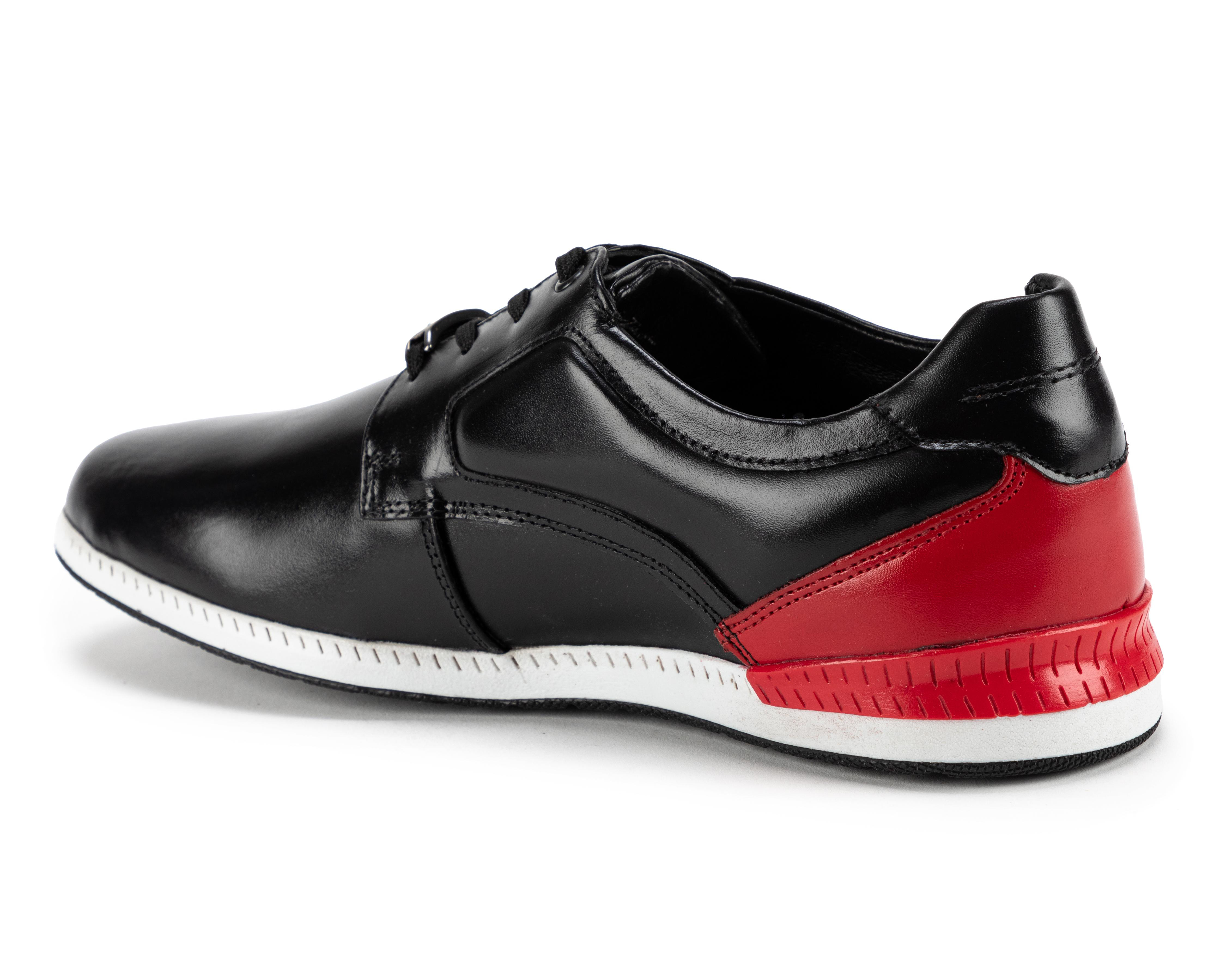Foto 4 pulgar | Zapatos Casuales Michel Domit de Piel para Hombre