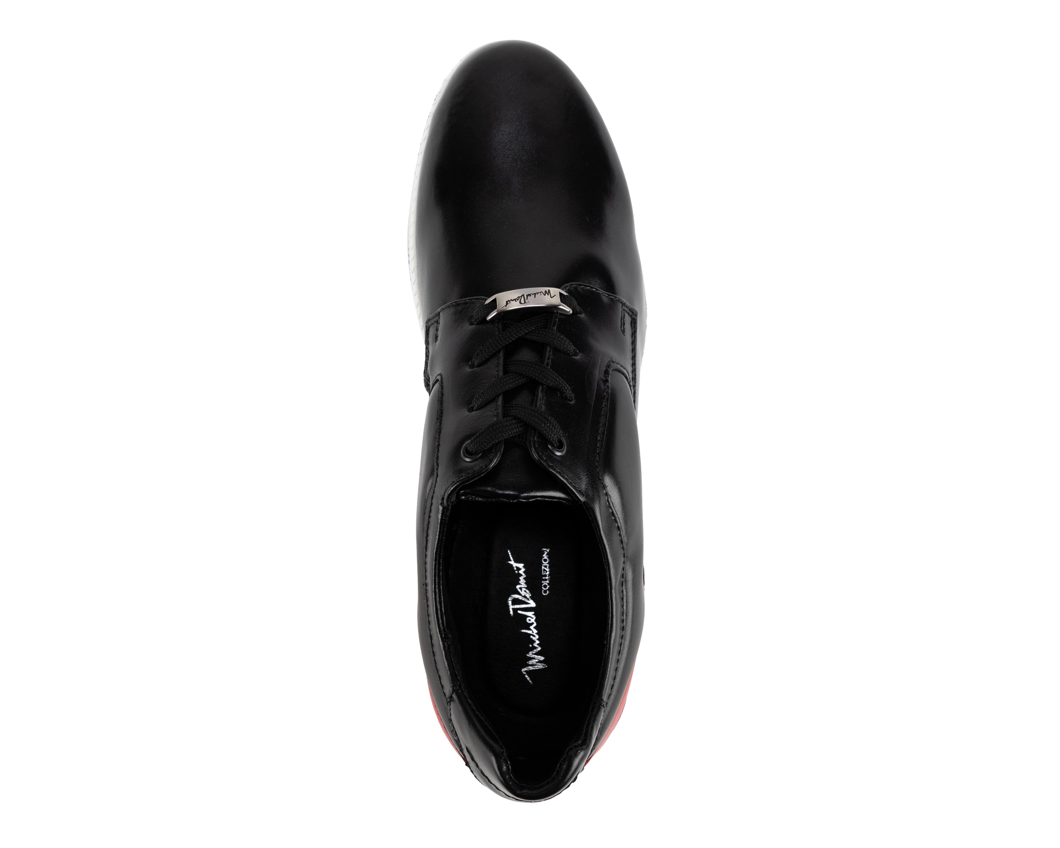 Foto 6 pulgar | Zapatos Casuales Michel Domit de Piel para Hombre